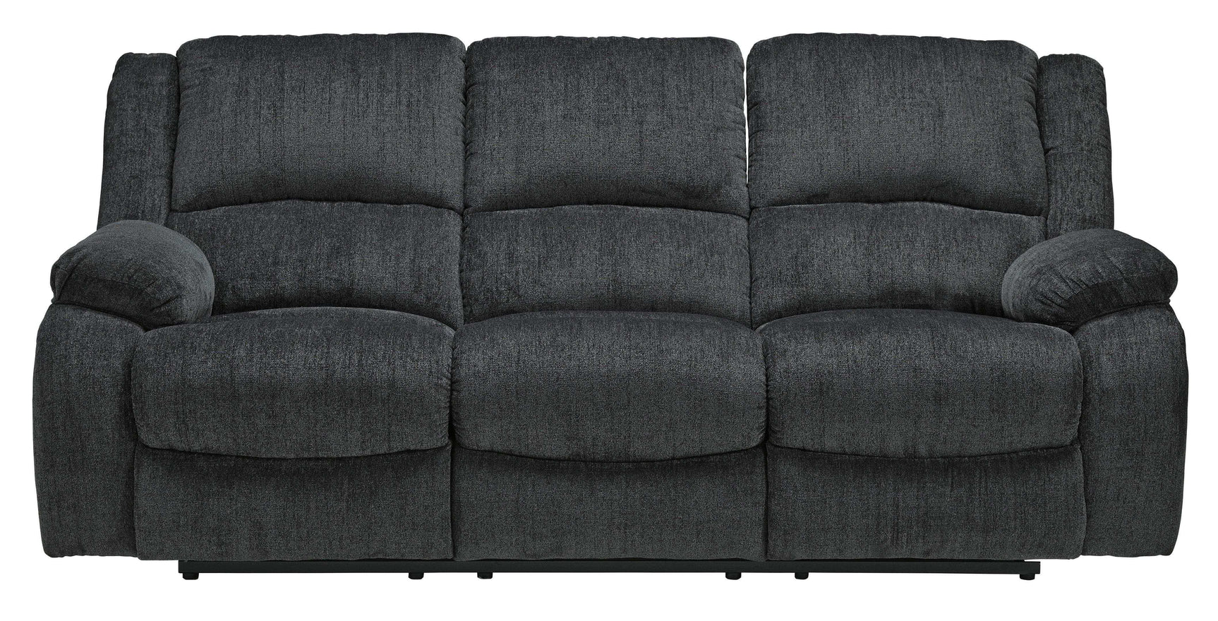 Draycoll Slate Manual Reclining Sofa (Online Special Price) - Ornate Home