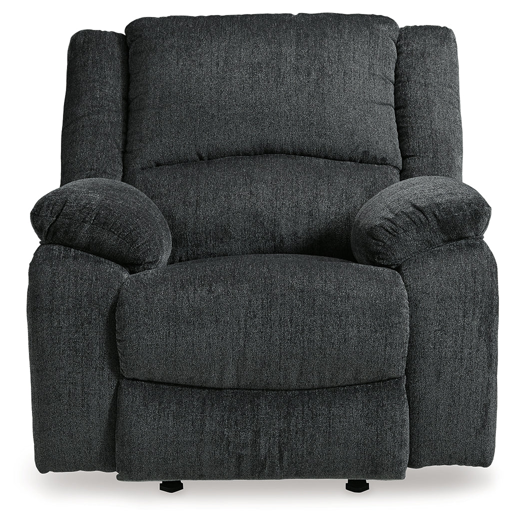 Draycoll Slate Reclining Loveseat and 2 Recliners (Online Special Price) - Ornate Home