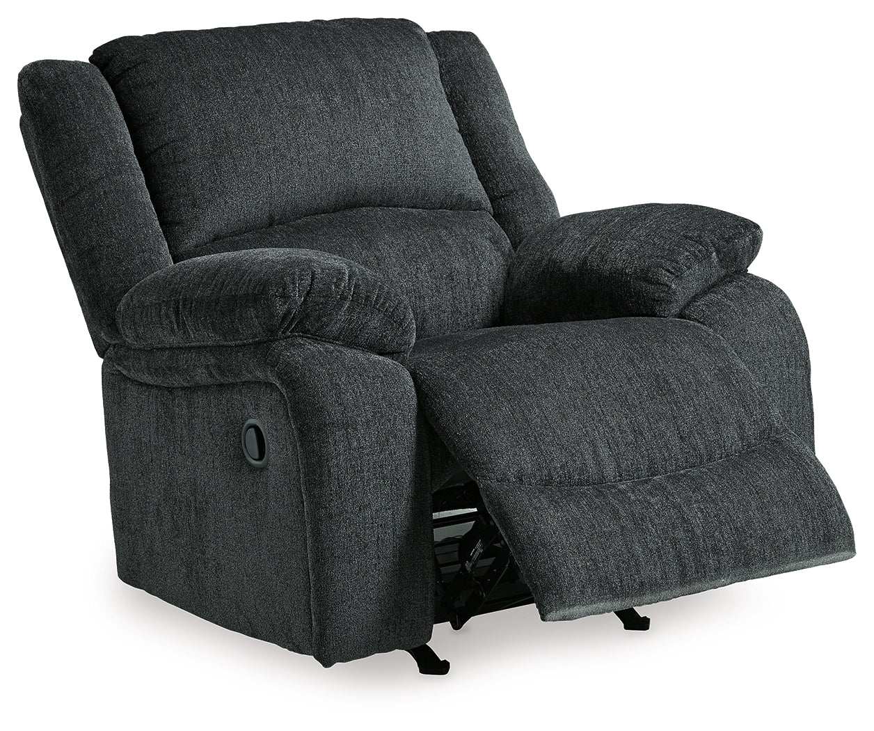 Draycoll Slate Reclining Loveseat w/Console & Recliner (Online Special Price) - Ornate Home
