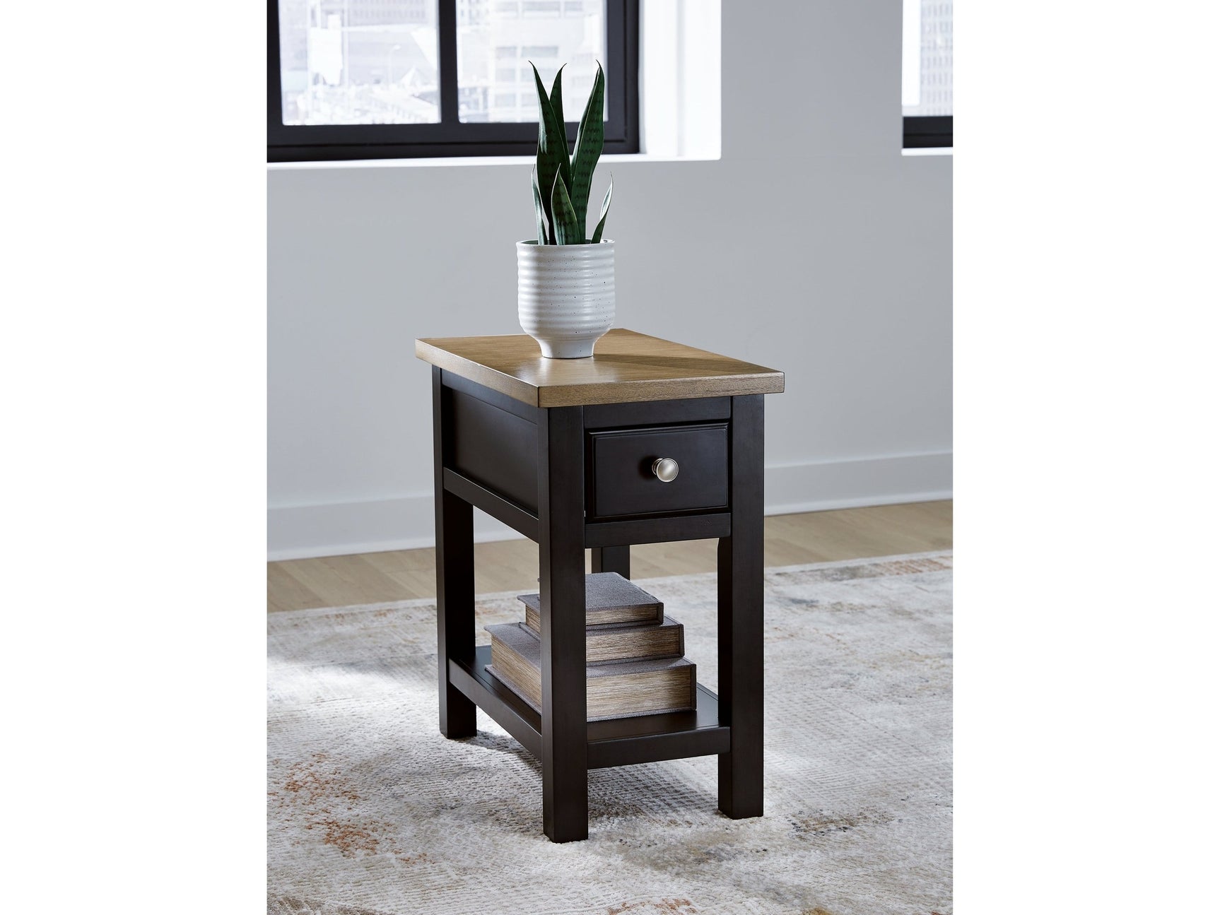 Drazmine Brown Chairside End Table (Online Special Price) - Ornate Home