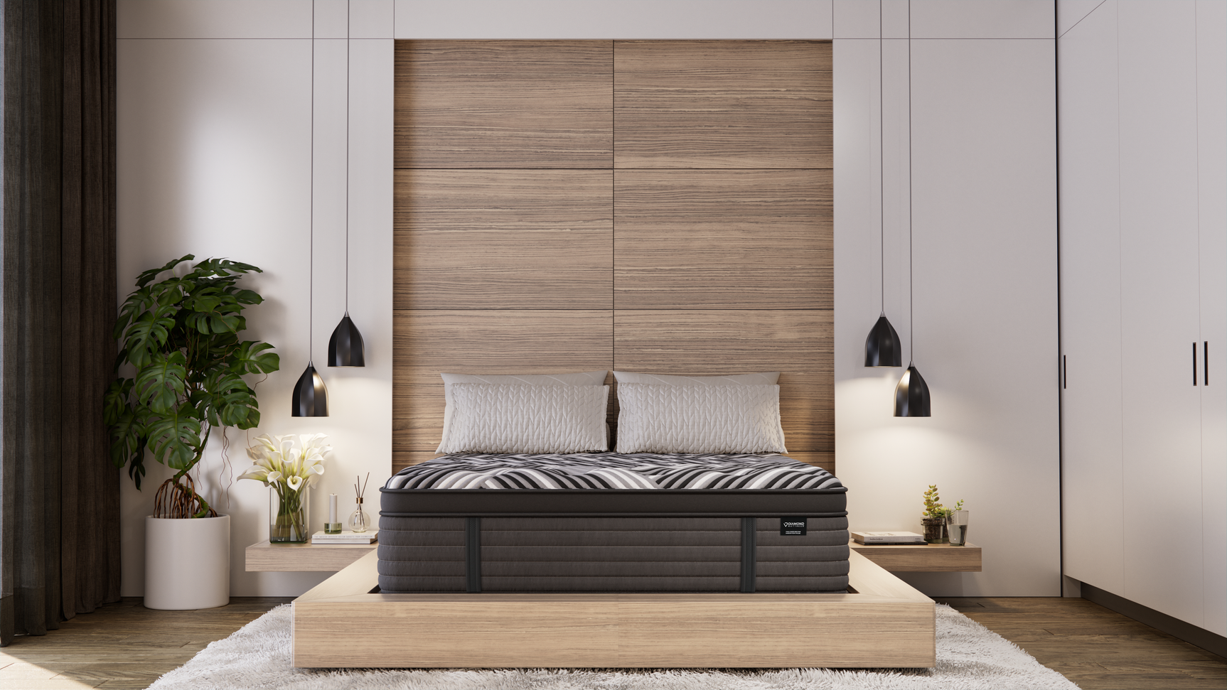 Dreamstage 2.0 Calm Quilted 15" Plush Twin Mattress - Ornate Home