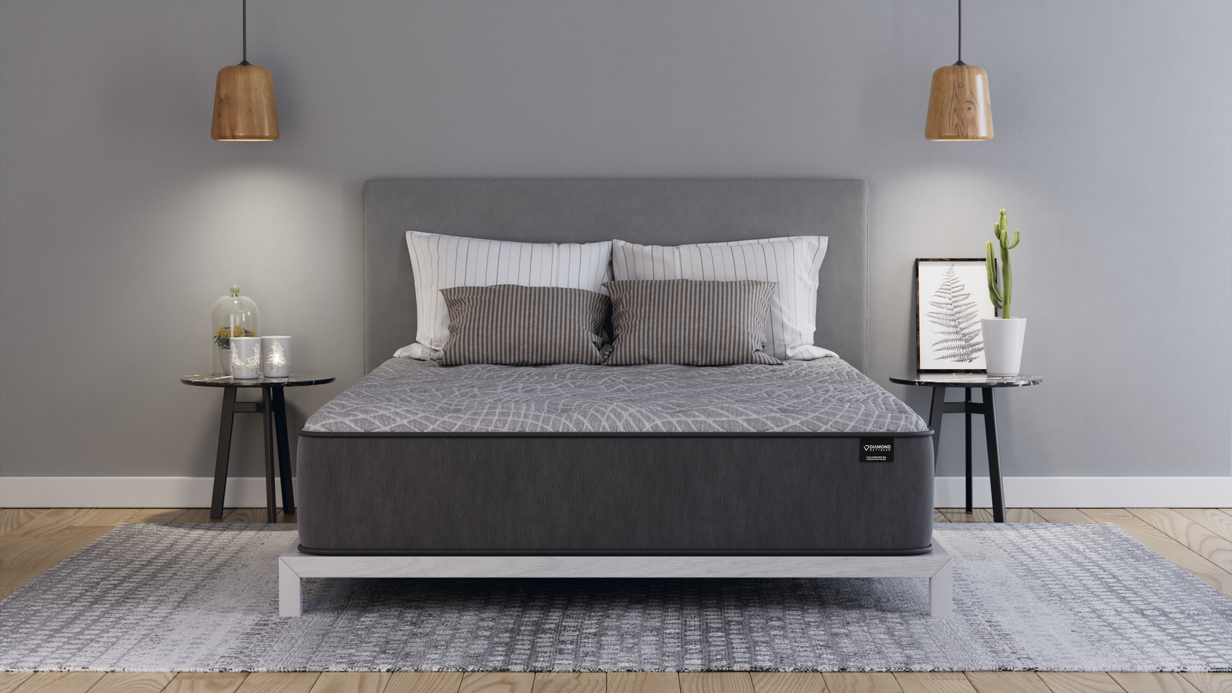Dreamstage 2.0 Grace Quilted 12" Plush Twin Mattress - Ornate Home