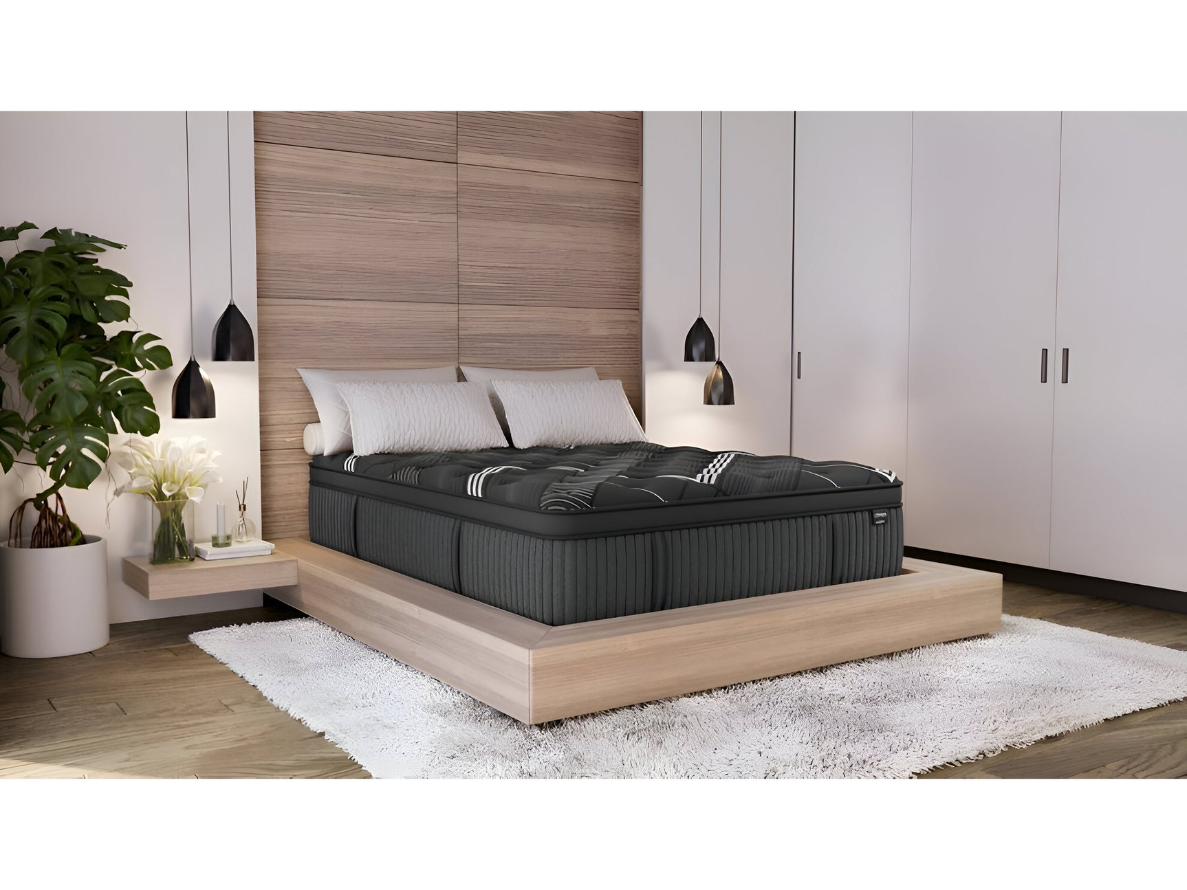 Dreamstage 2.0 Graphene Cool Euro Top 14.5" Firm Grey Twin XL Mattress - Ornate Home