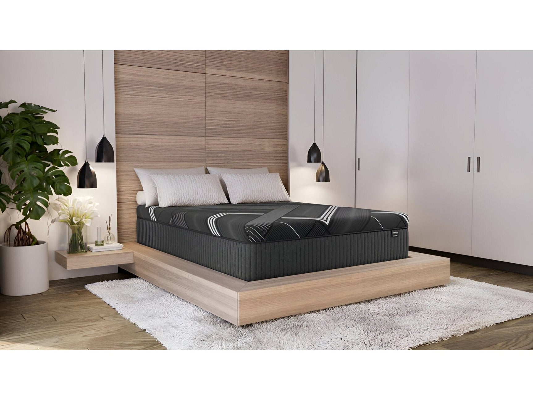 Dreamstage 2.0 Onyx Ice 2.0 14" Firm Black Twin XL Mattress - Ornate Home