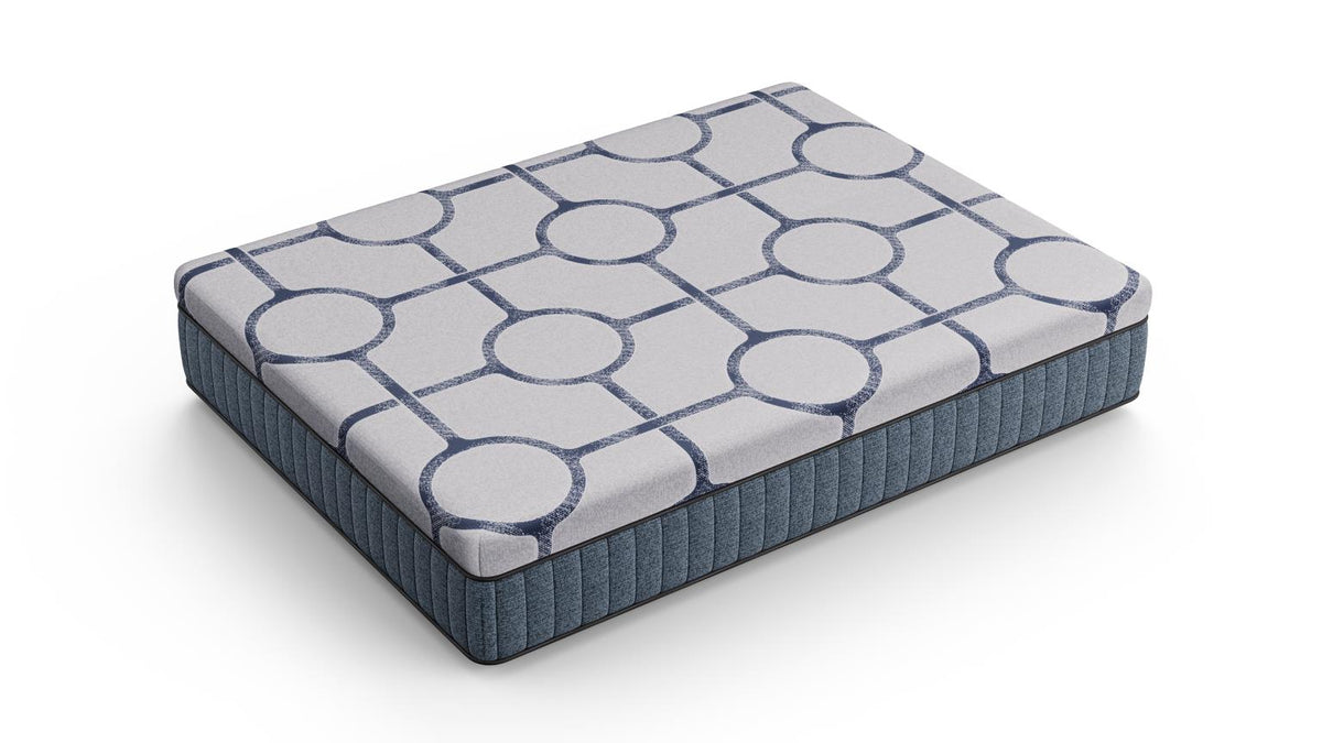 Dreamstage Value Aquamarine Hybrid 13.5" Plush Grey Twin XL Mattress - Ornate Home