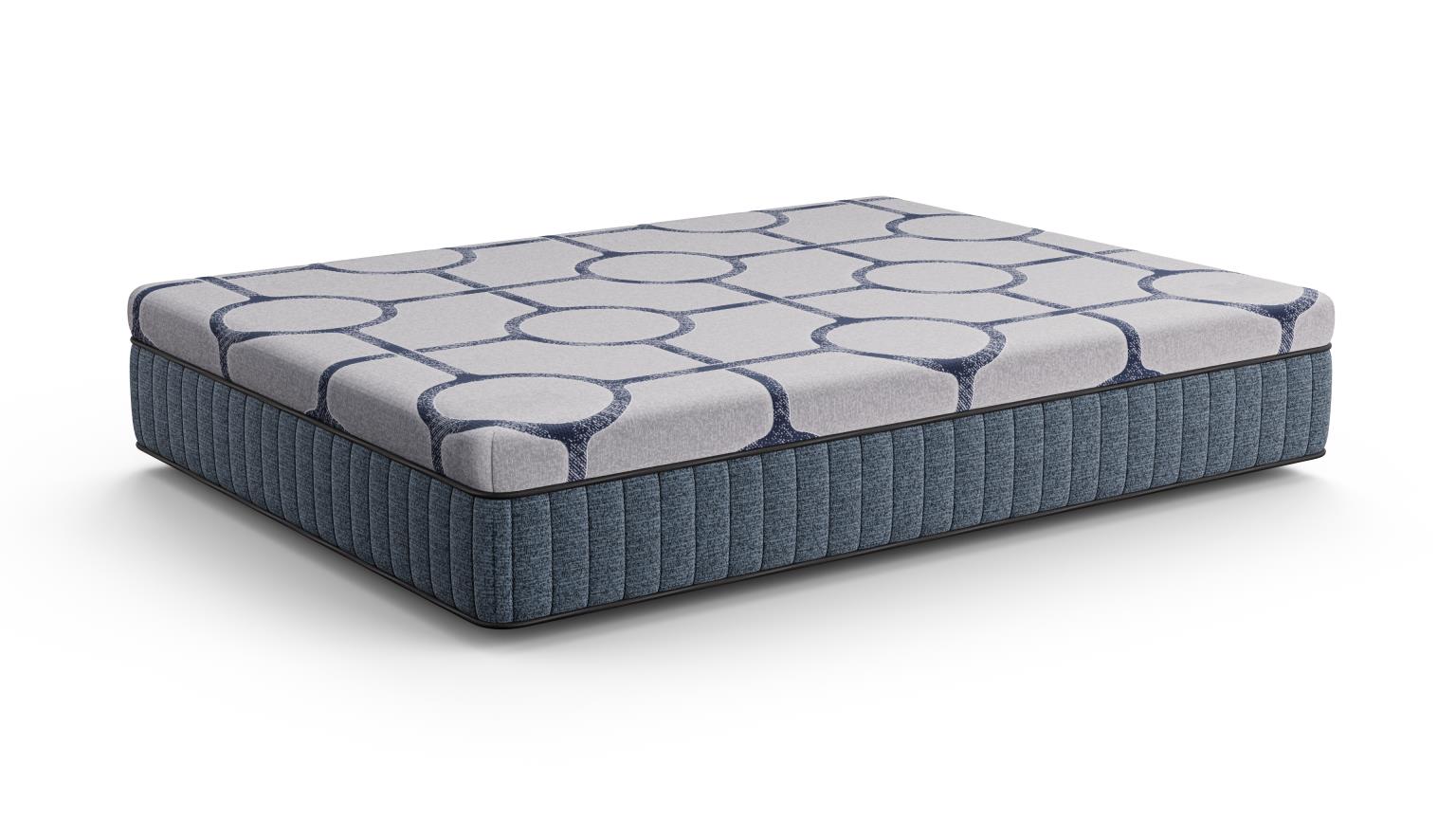 Dreamstage Value Aquamarine Hybrid 13.5" Plush Grey Twin Mattress - Ornate Home