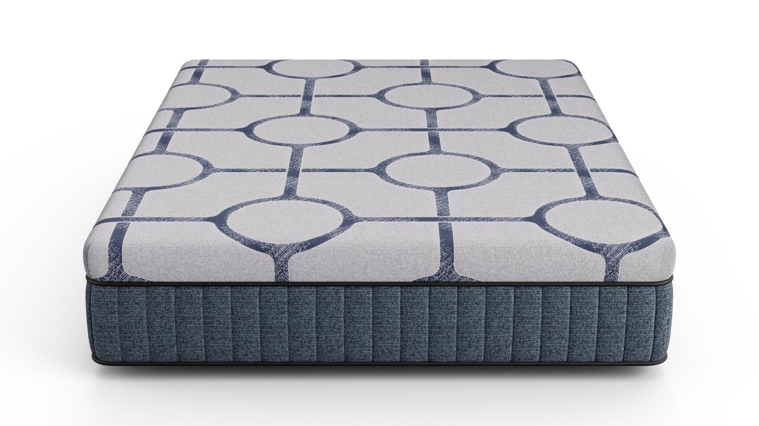 Dreamstage Value Aquamarine Hybrid 13.5" Plush Grey Twin Mattress - Ornate Home
