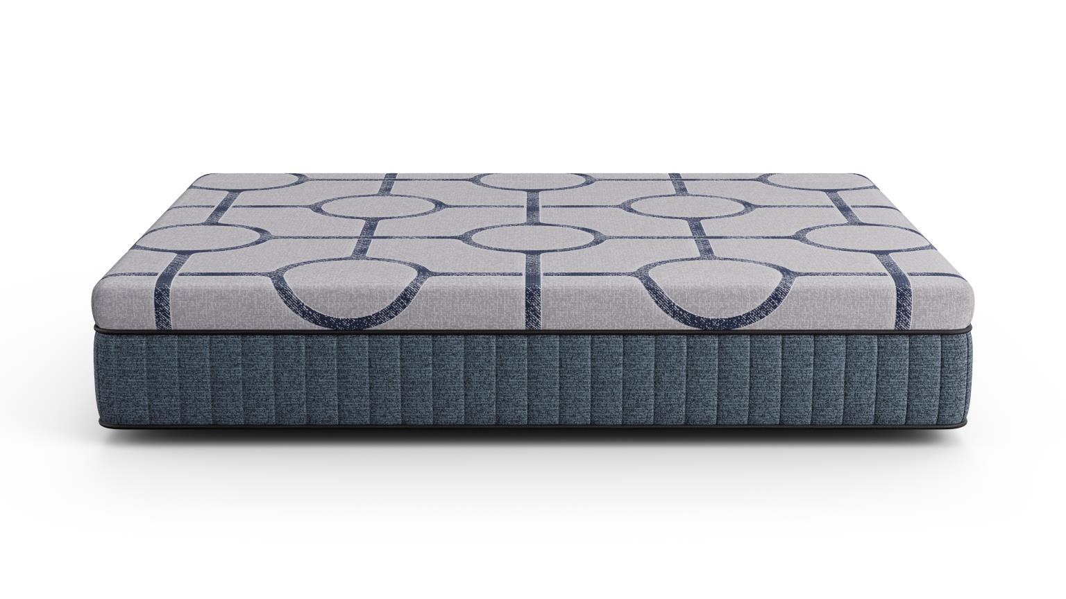 Dreamstage Value Aquamarine Hybrid 13.5" Plush Grey Twin XL Mattress - Ornate Home