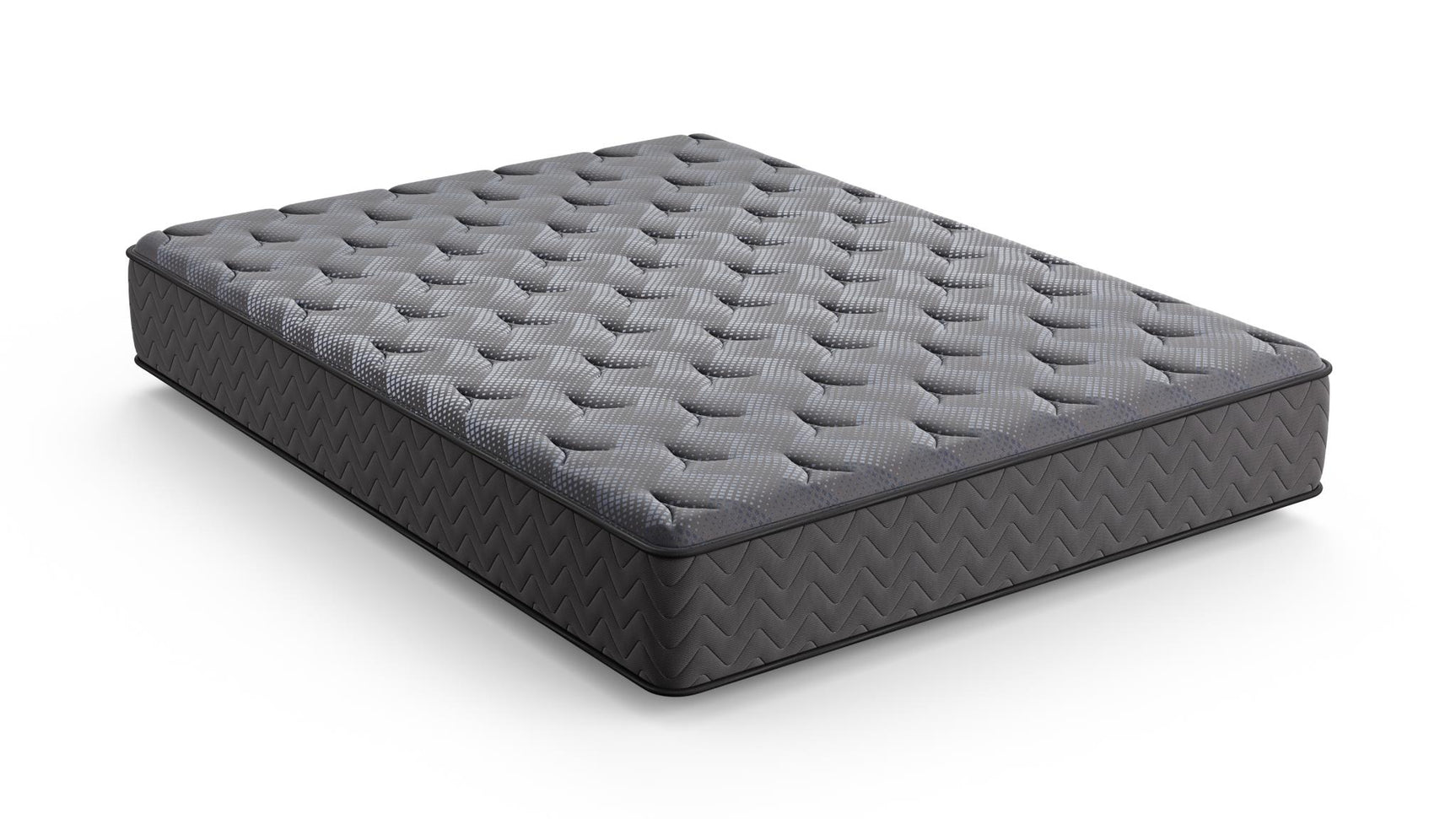 Dreamstage Value Arcadia 13" Plush Grey King Mattress - Ornate Home