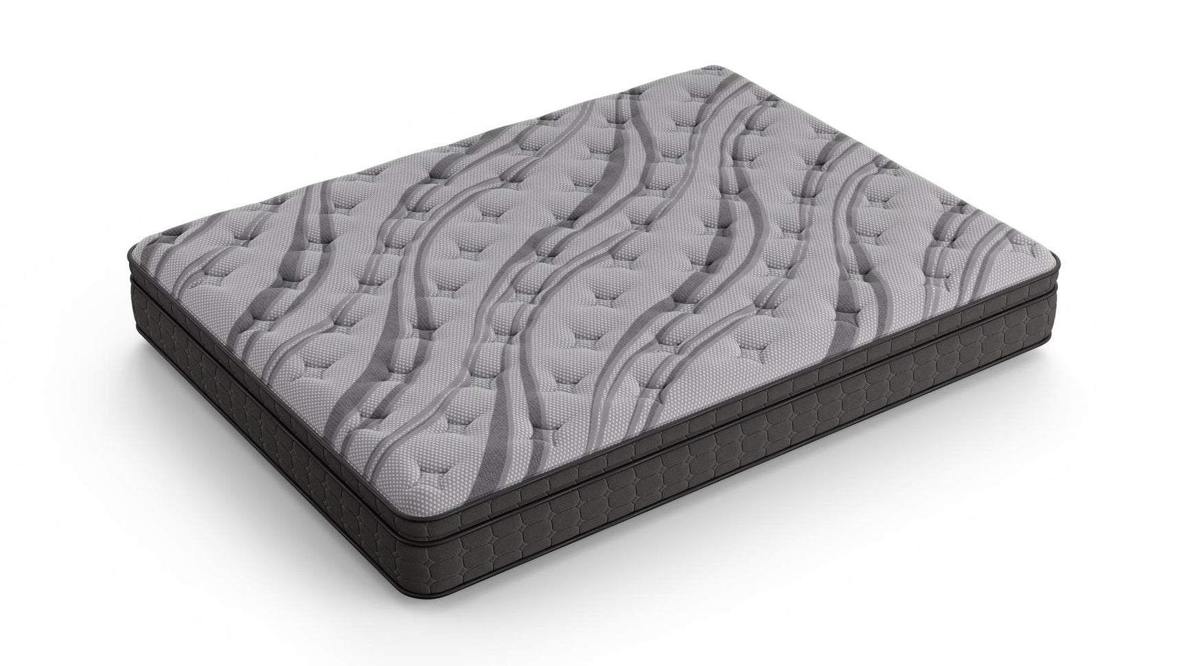 Dreamstage Value Opal Pillow Top 10" Medium Grey Twin Mattress - Ornate Home