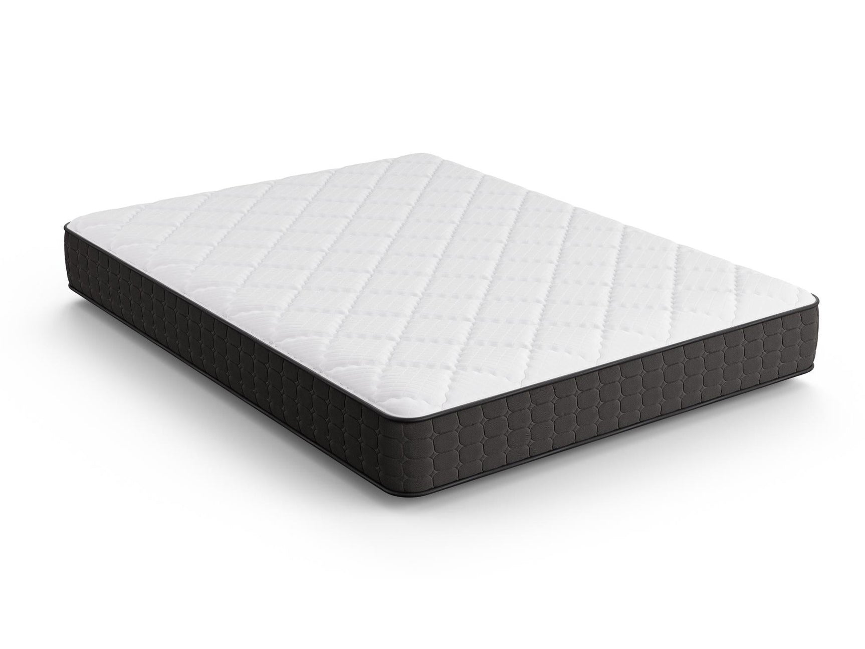 Dreamstage Value Topaz Tight Top 7" Firm Grey Twin Mattress - Ornate Home