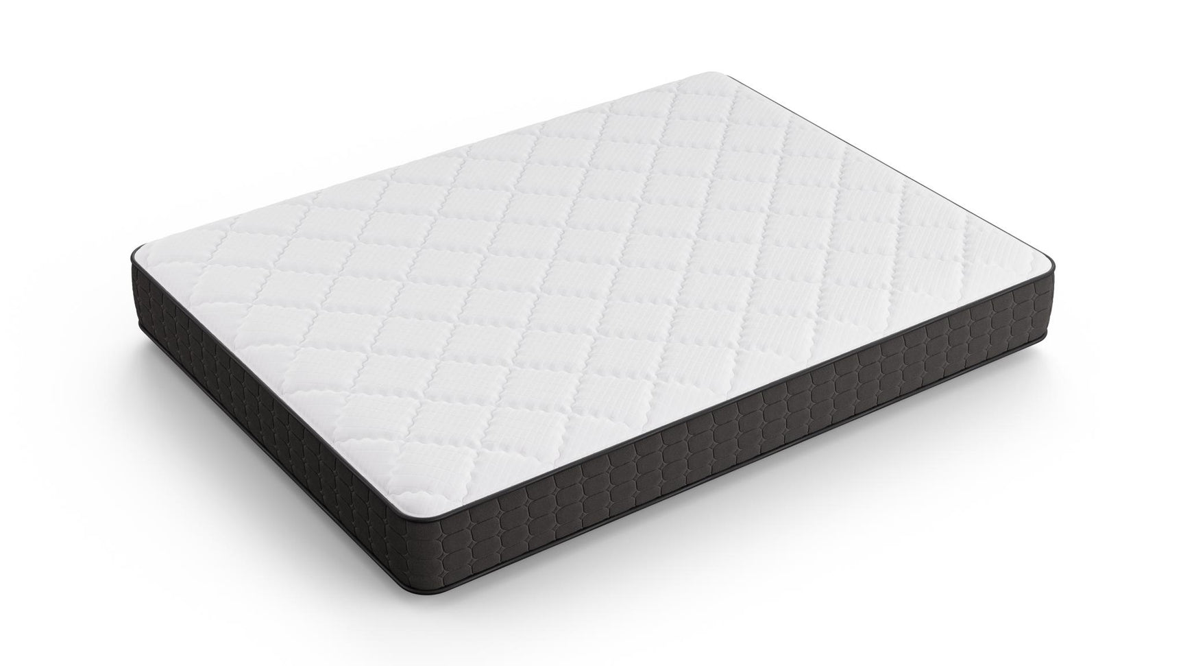 Dreamstage Value Topaz Tight Top 7" Firm Grey Twin Mattress - Ornate Home