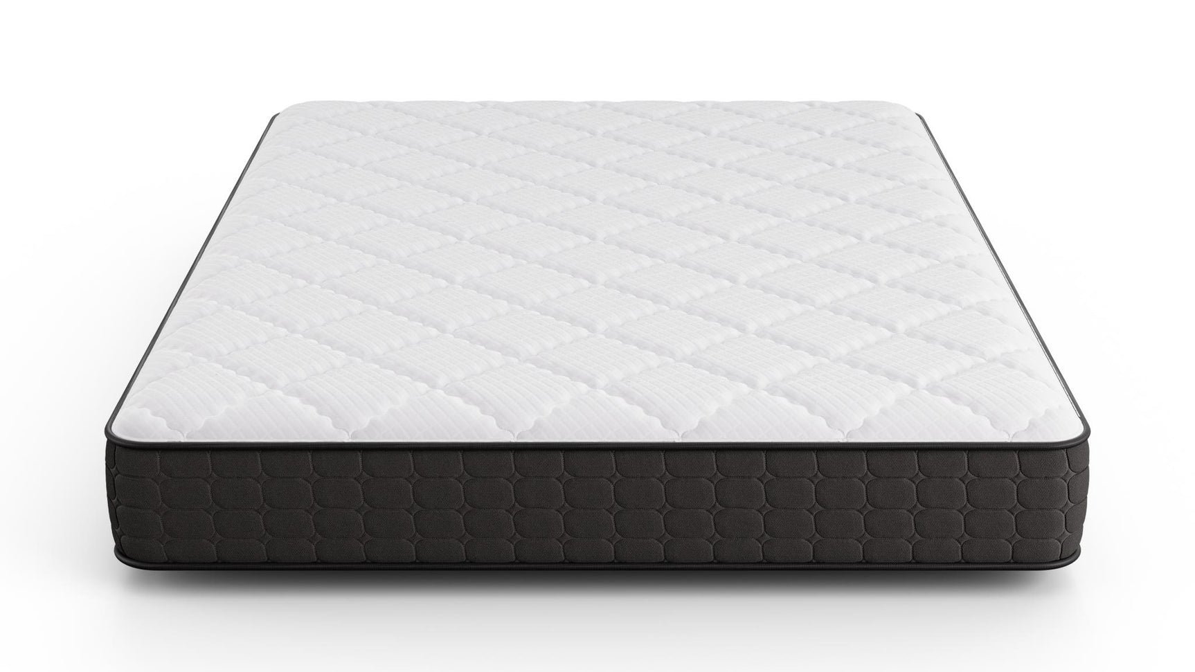 Dreamstage Value Topaz Tight Top 7" Firm Grey Twin Mattress - Ornate Home