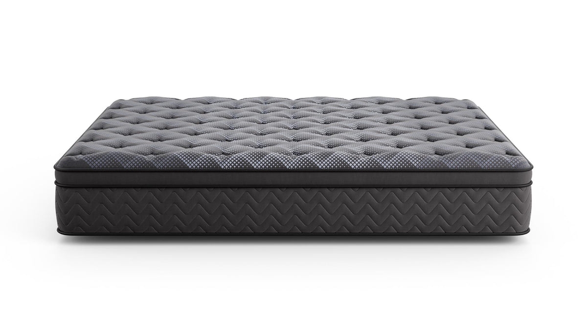 Dreamstage Value Turquoise Euro Top 12.5" Firm Grey Twin XL Mattress - Ornate Home