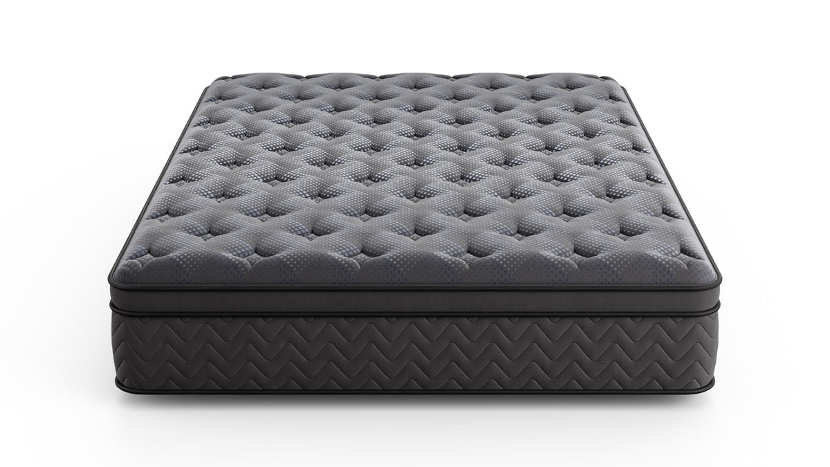 Dreamstage Value Turquoise Euro Top 12.5" Firm Grey Twin XL Mattress - Ornate Home