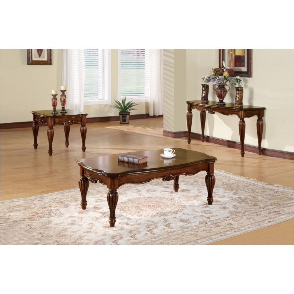 Dreena End Table in Cherry - Ornate Home