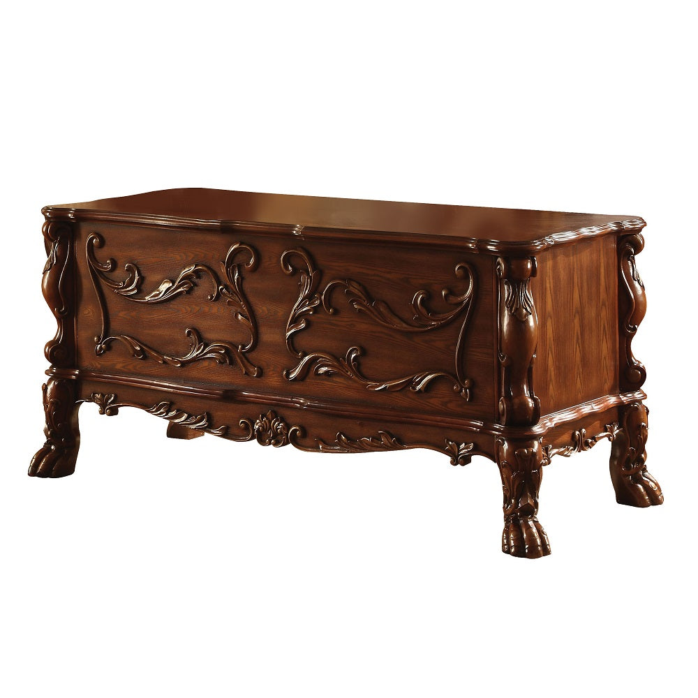 Dresden Cherry Oak Desk - Ornate Home