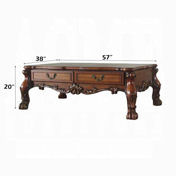 Dresden Rectangular Coffee Table in Cherry - Ornate Home