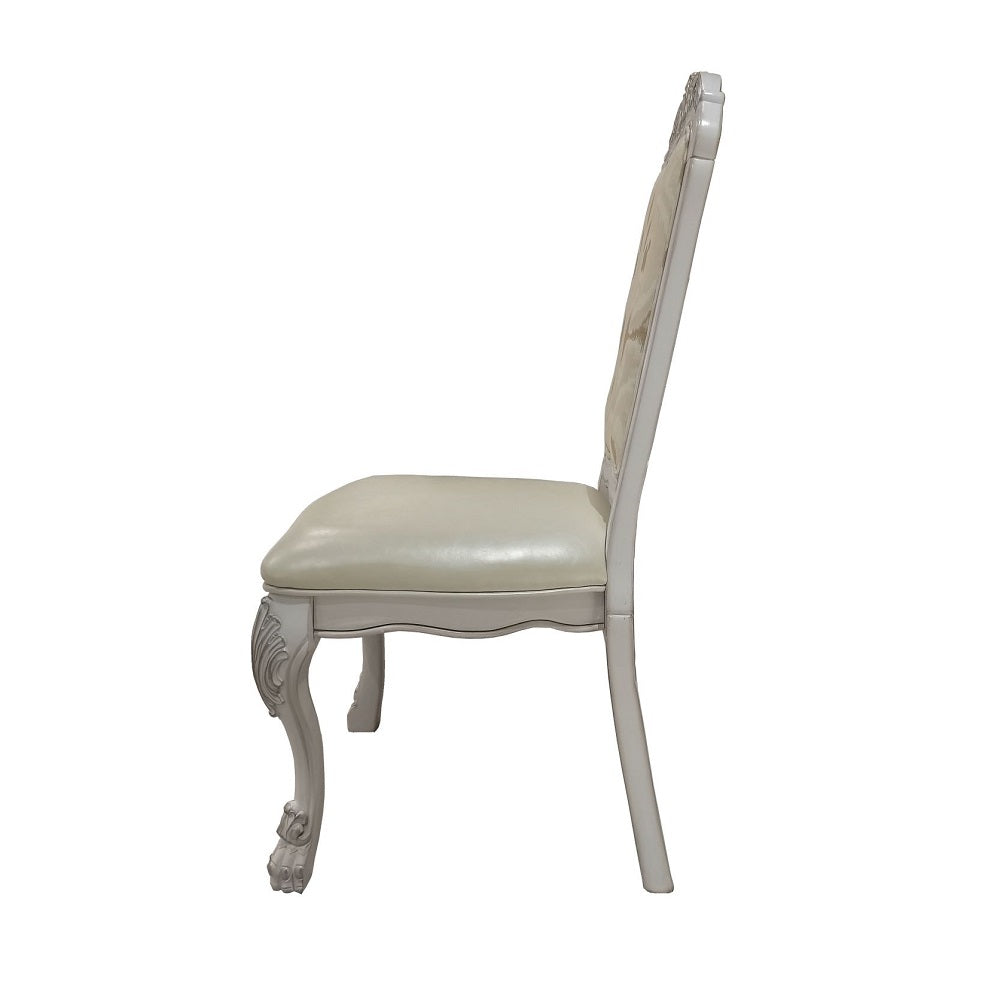 Dresden White Side Chair (Set of 2) - Ornate Home