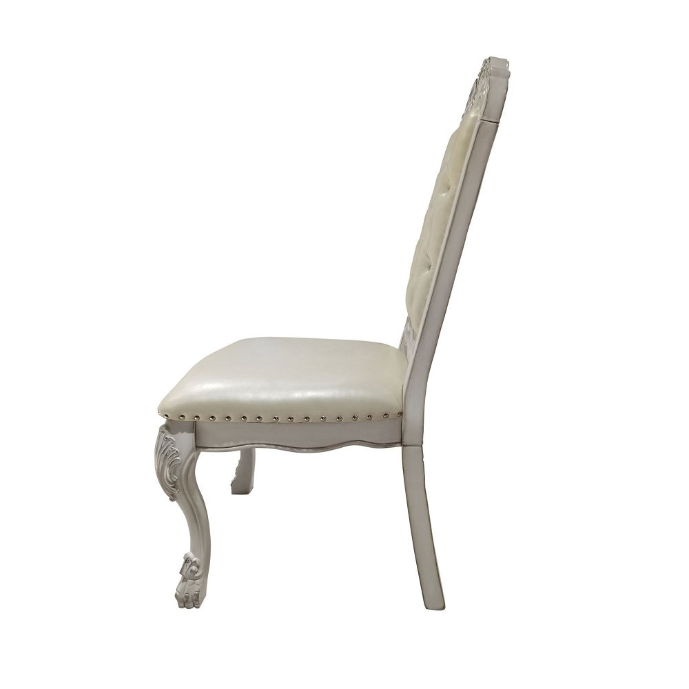 Dresden White Side Chair (Set of 2) - Ornate Home