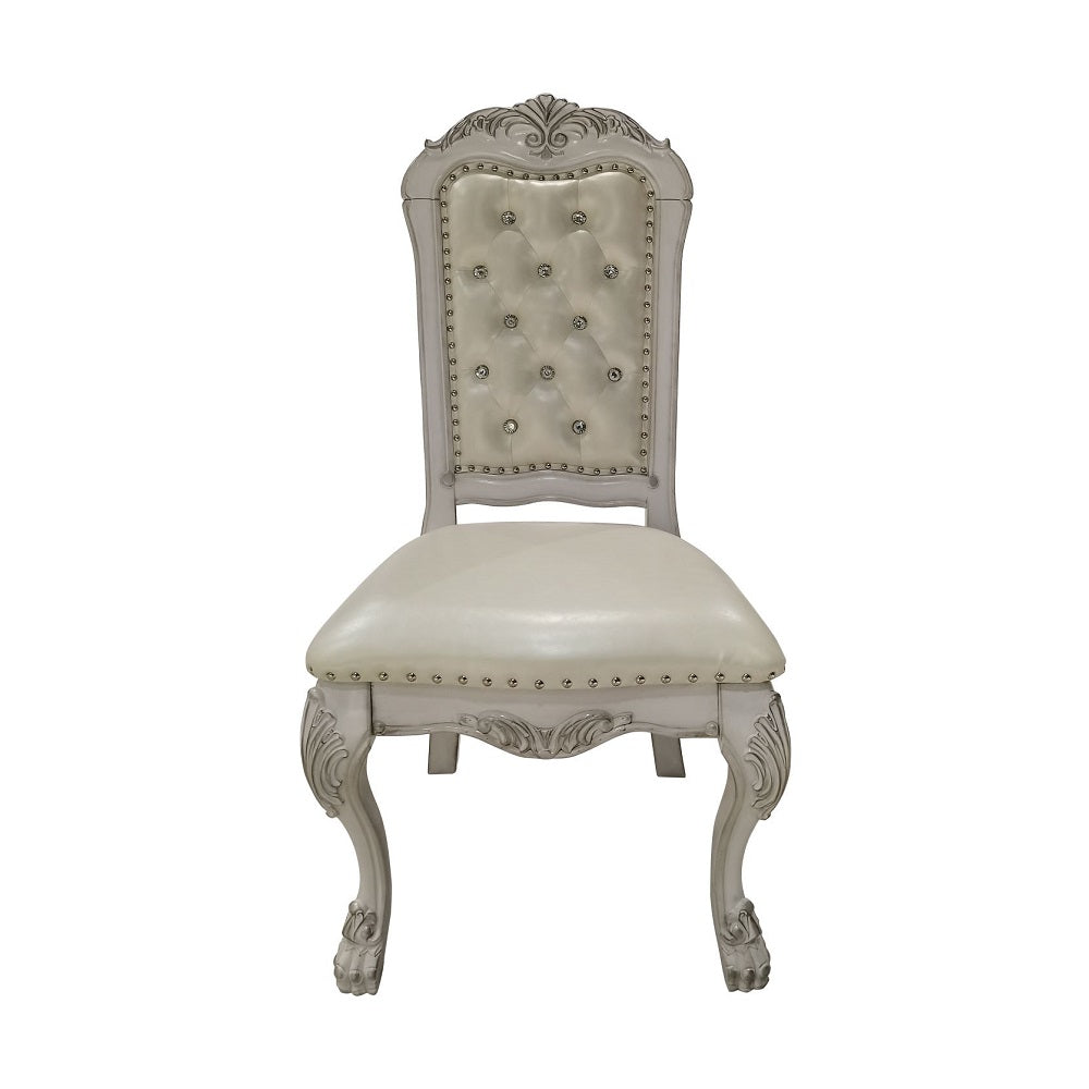Dresden White Side Chair (Set of 2) - Ornate Home