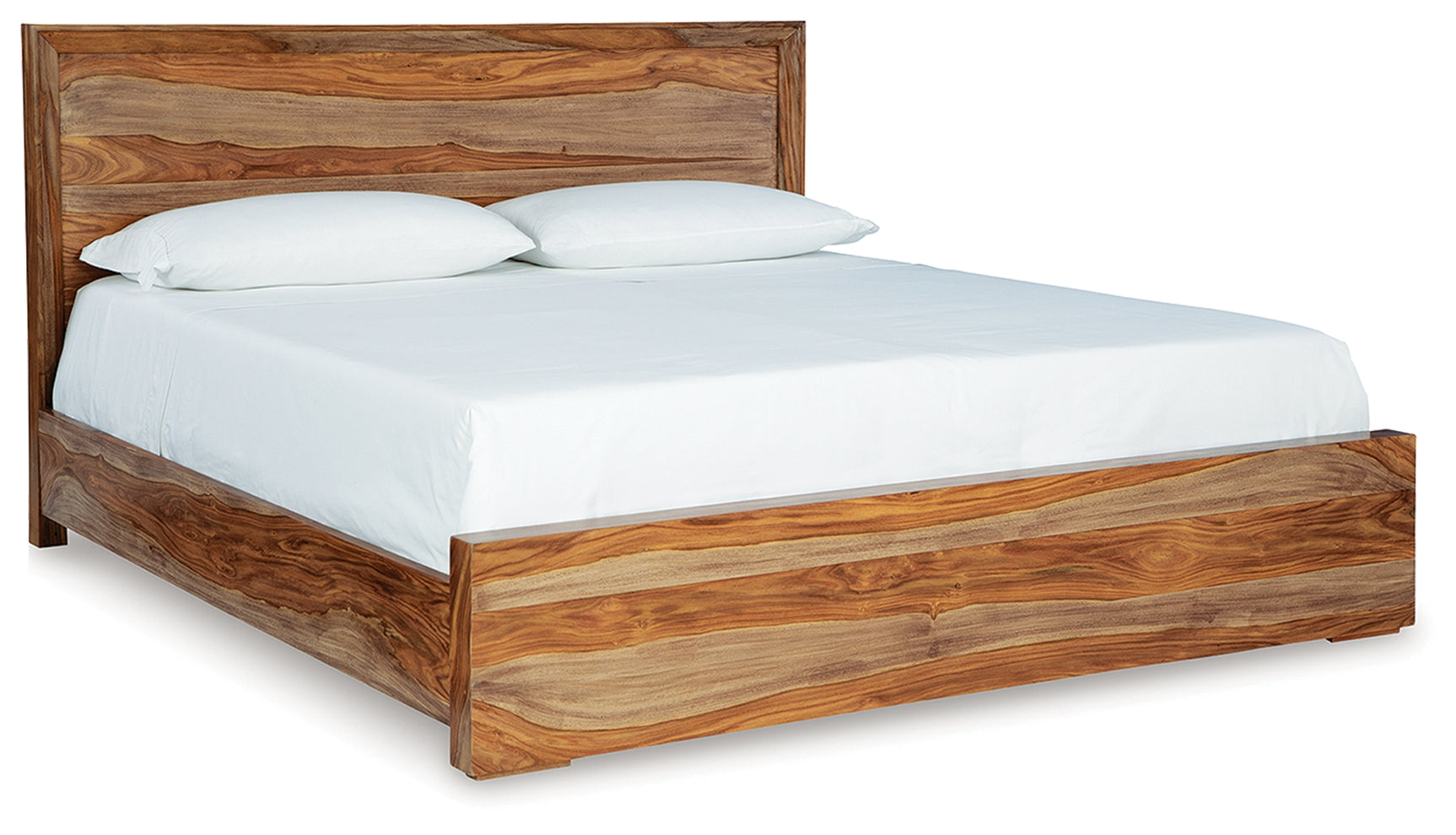 Dressonni Brown Queen Panel Bed & Dresser & Mirror - Ornate Home