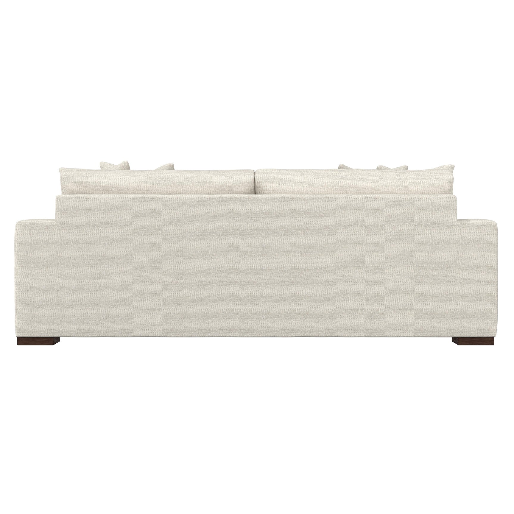 Drew White/Cream Fabric Sofa - Ornate Home