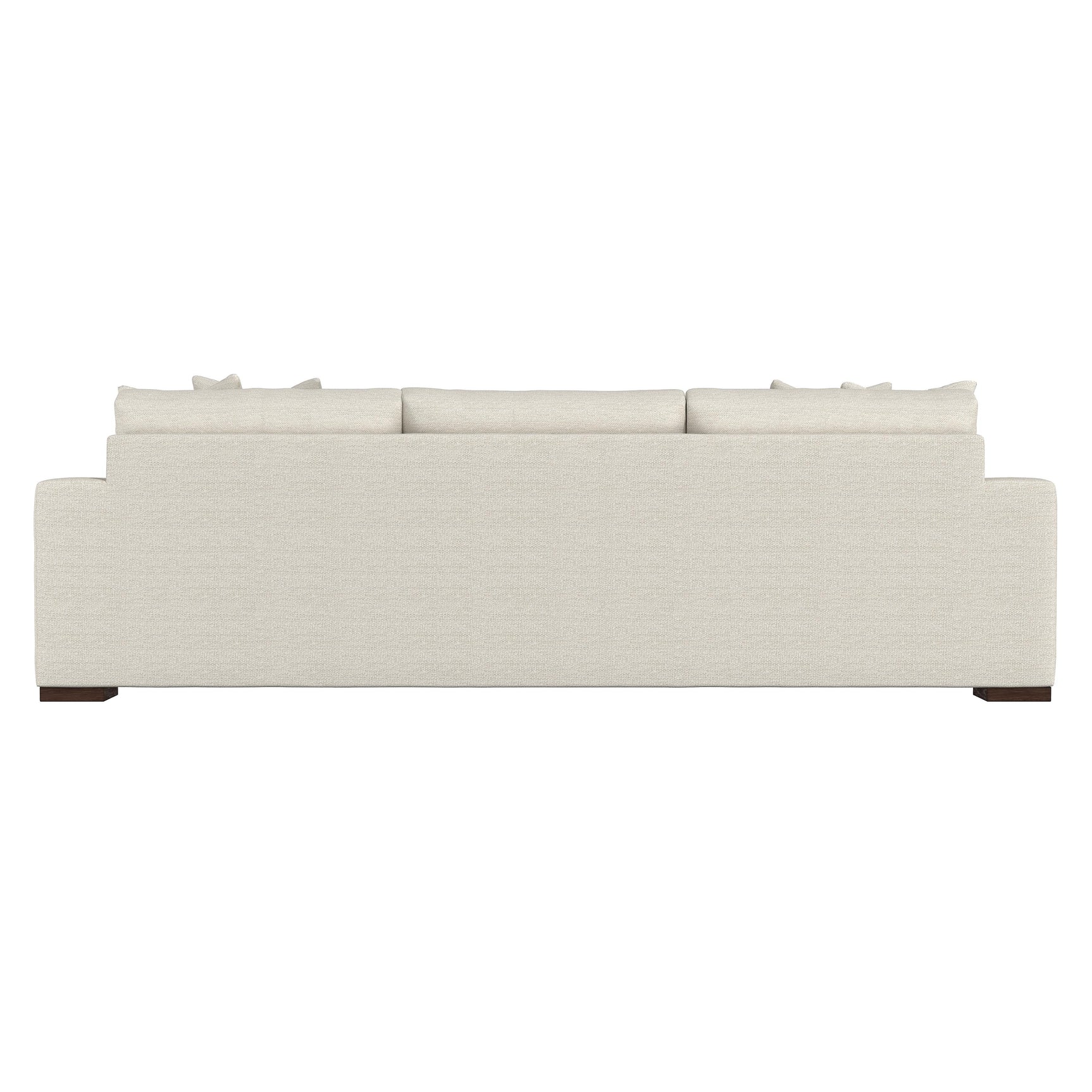 Drew White/Cream Fabric Sofa - Ornate Home