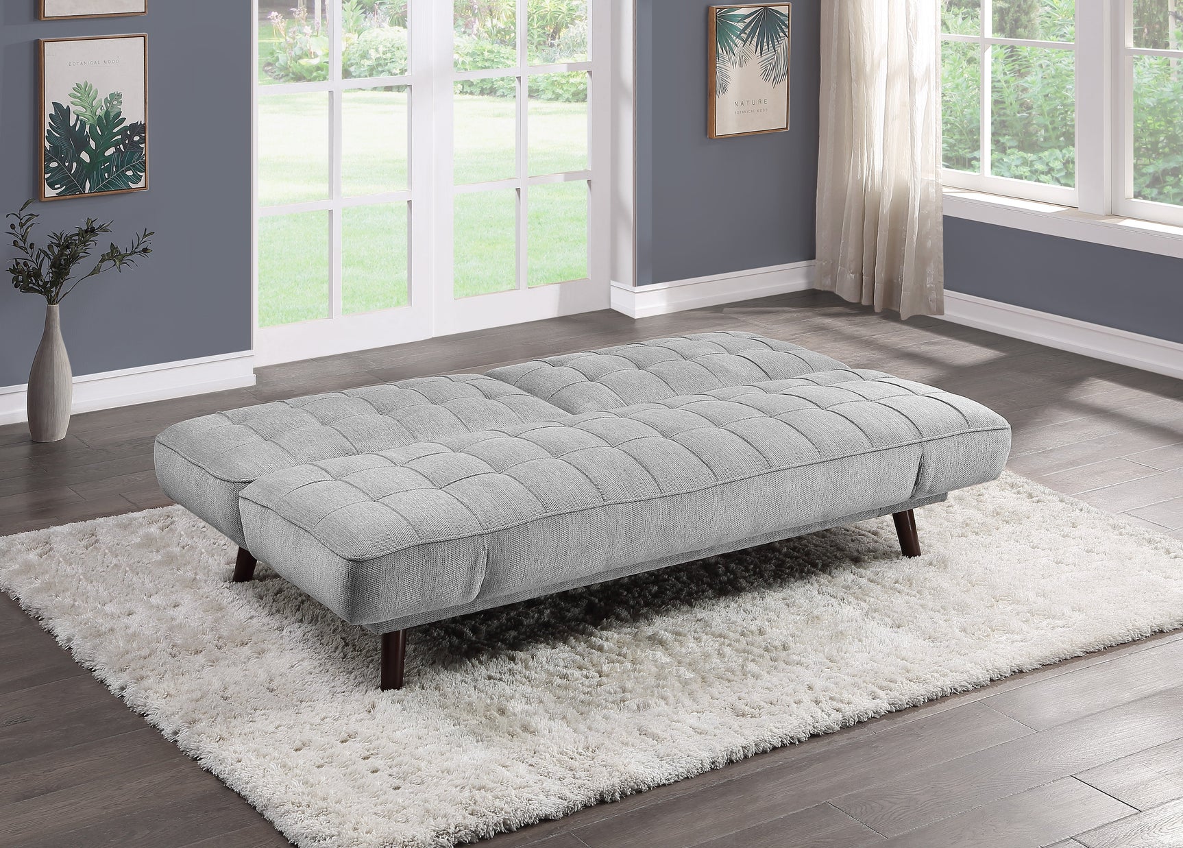 Driggs Silver Gray Sofas - Ornate Home