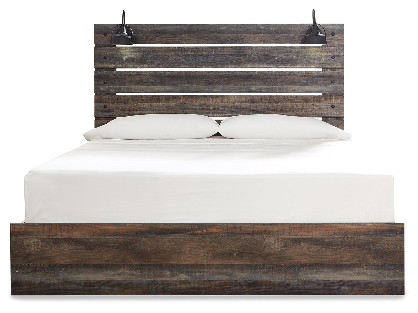 Drystan Multi King Panel Bed & 2 Nightstands (Online Special Price) - Ornate Home