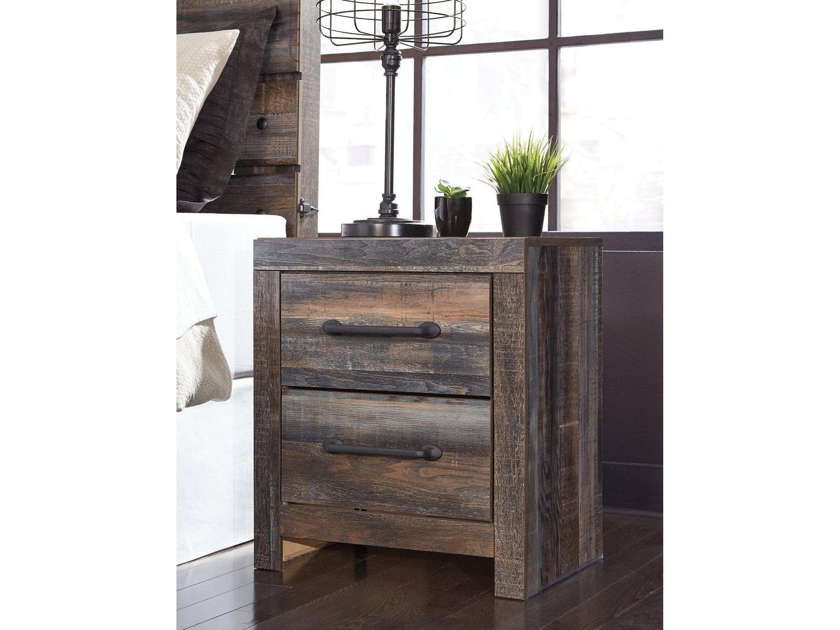 Drystan Multi Tone Nightstand (Online Special Price) - Ornate Home