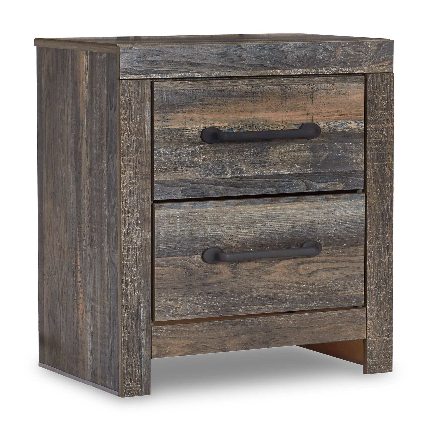 Drystan Multi Tone Queen Panel Bedroom Set / 4pc with 2 Storage Drawers (Online Special Price) - Ornate Home