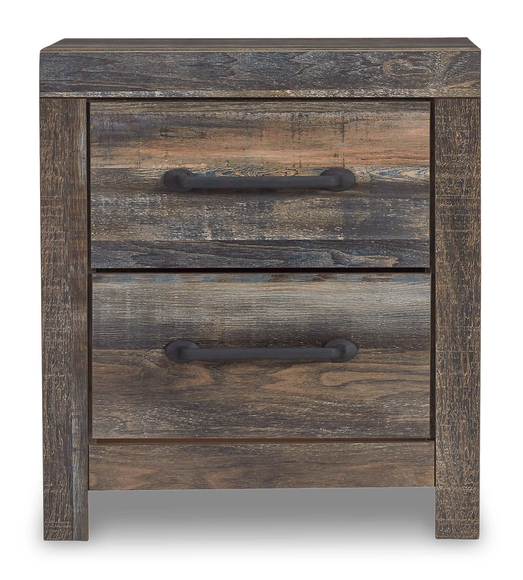 Drystan Multi Tone Queen Panel Bedroom Set / 4pc with 2 Storage Drawers (Online Special Price) - Ornate Home