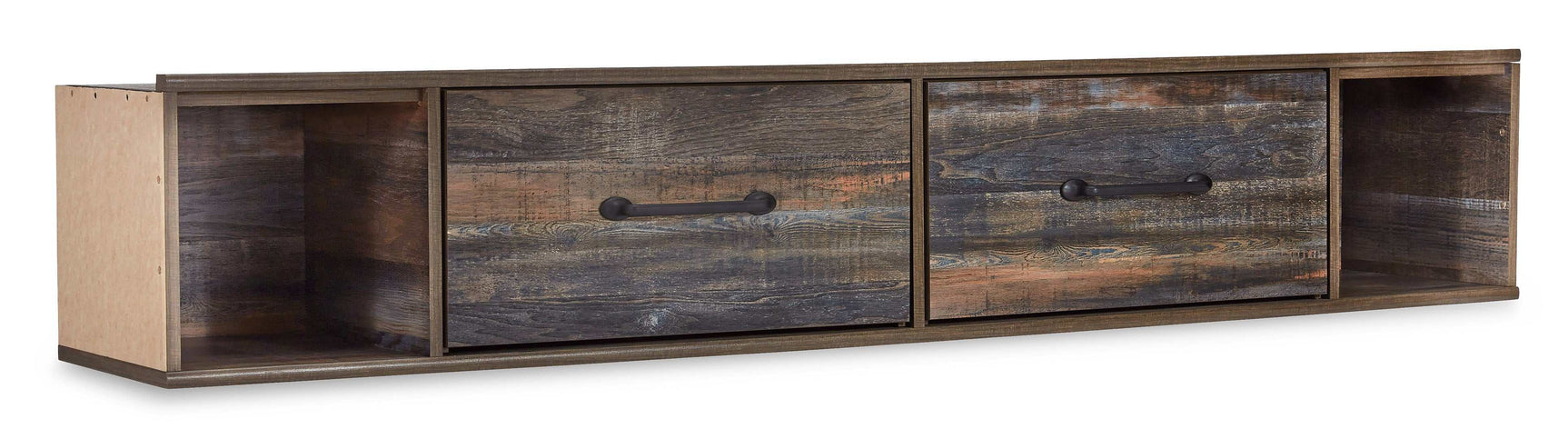 Drystan Multi Tone Twin Panel Bed w/ 2 Storage Drawers (Online Special Price) - Ornate Home