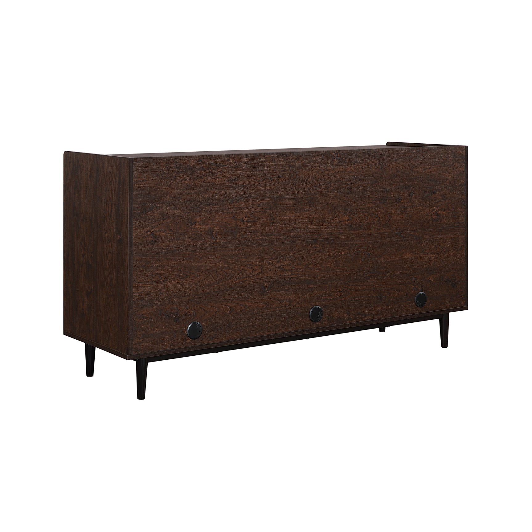 Duane Sideboard in Dark Brown and Black - Ornate Home