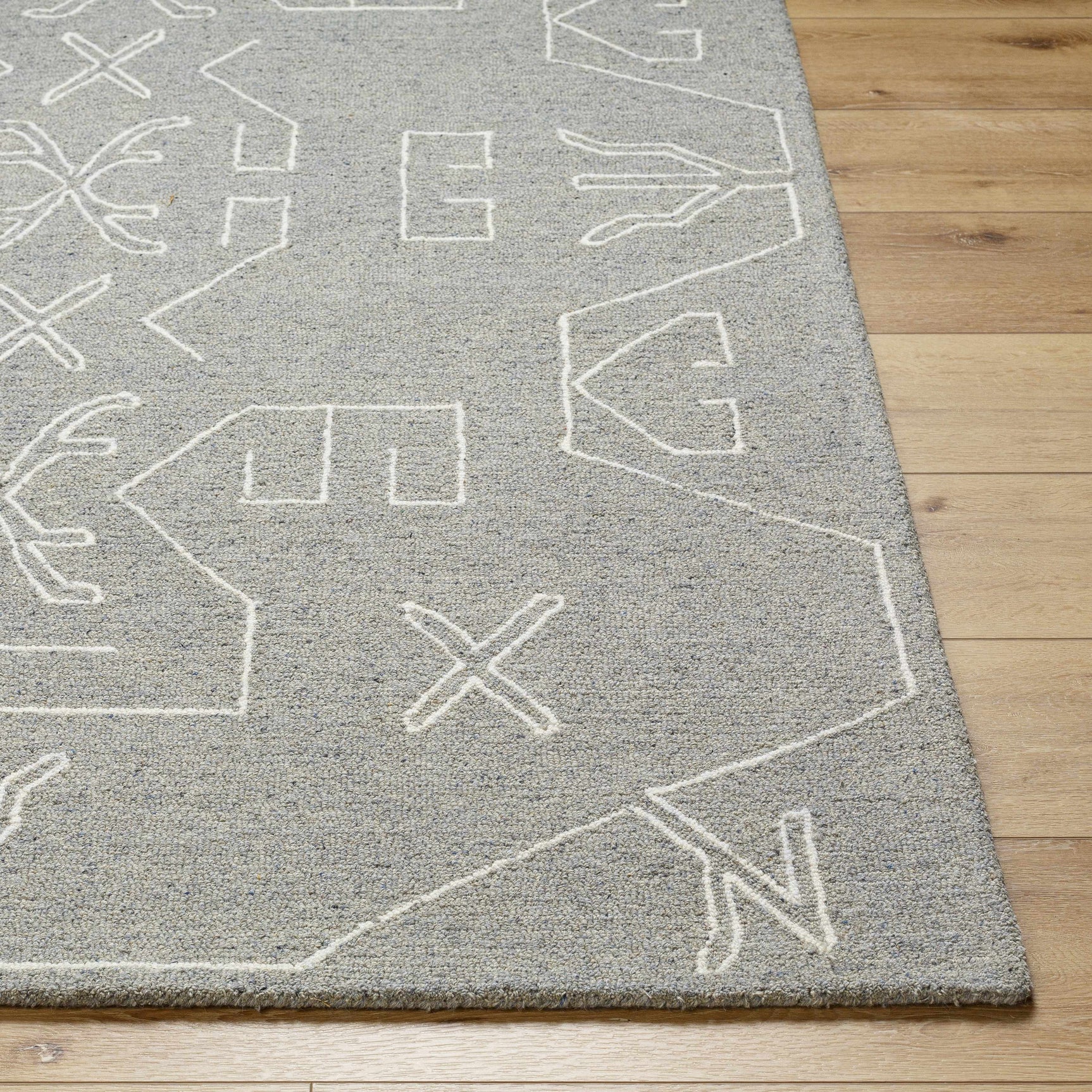 Duard Modern Wool Rug - Clearance - Ornate Home