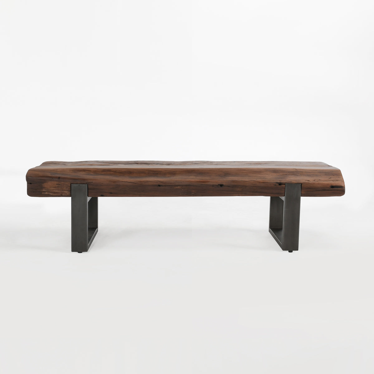 Duarte Brown Bench - Ornate Home