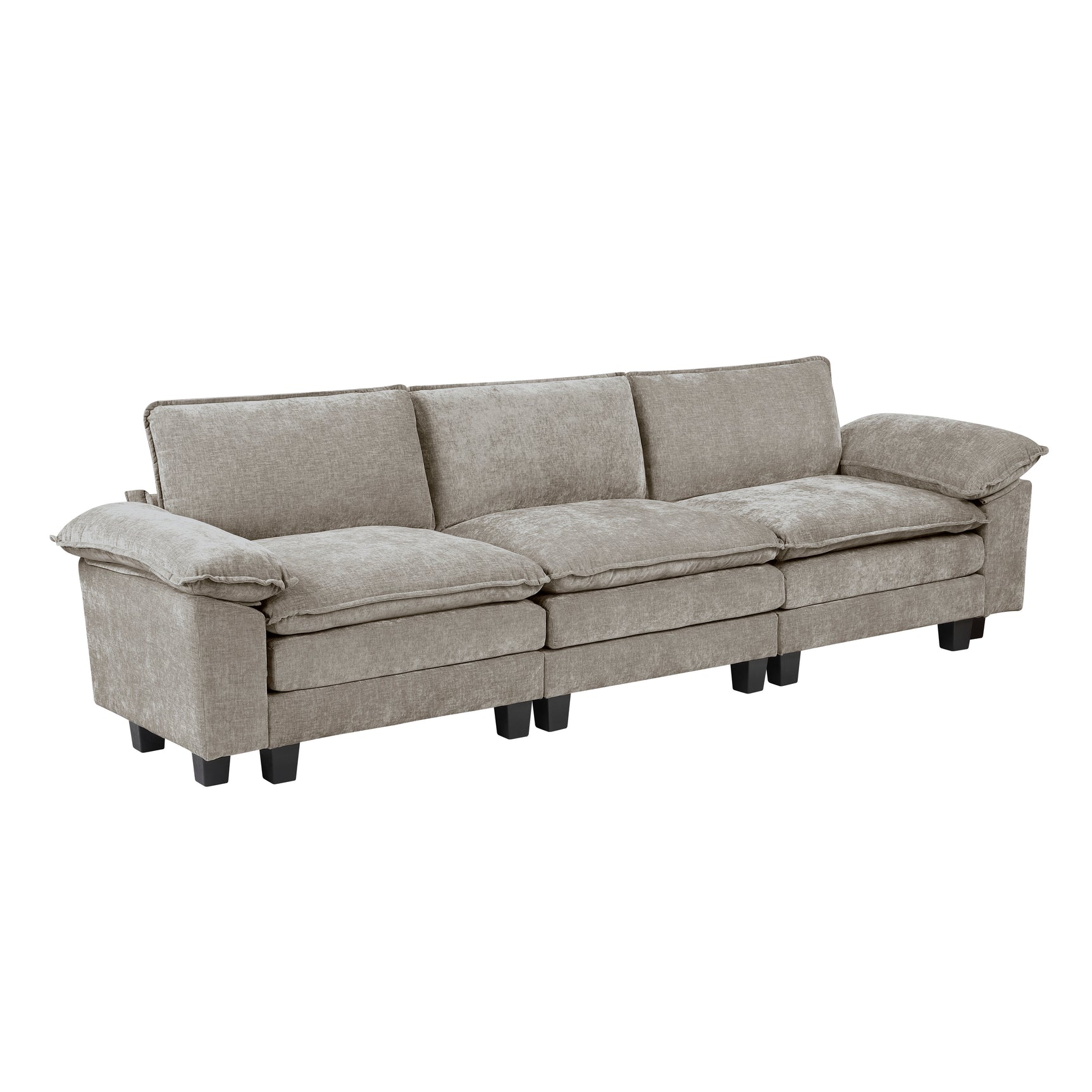 Dublin Dark Pewter Sofa - Ornate Home