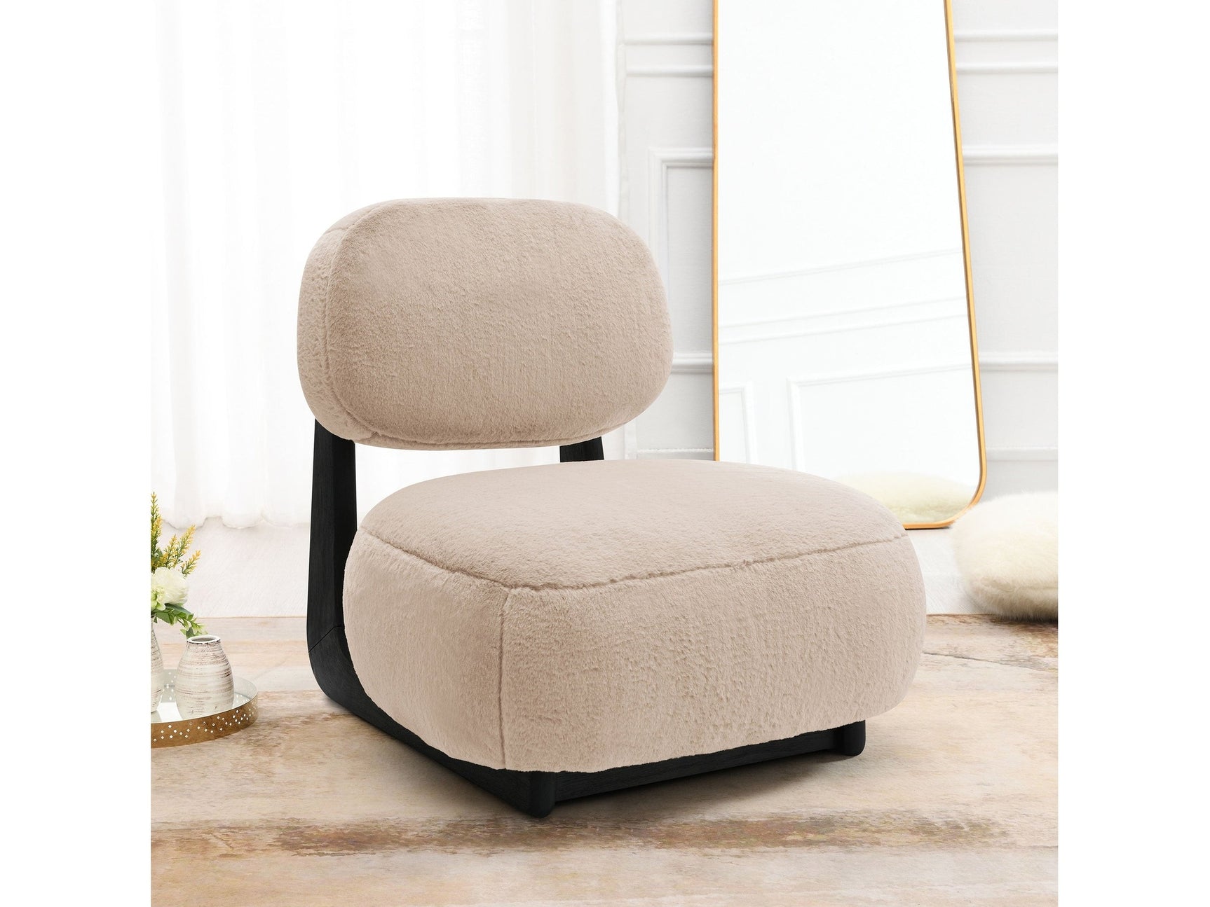 Duffie Camel Accent Chair - Ornate Home