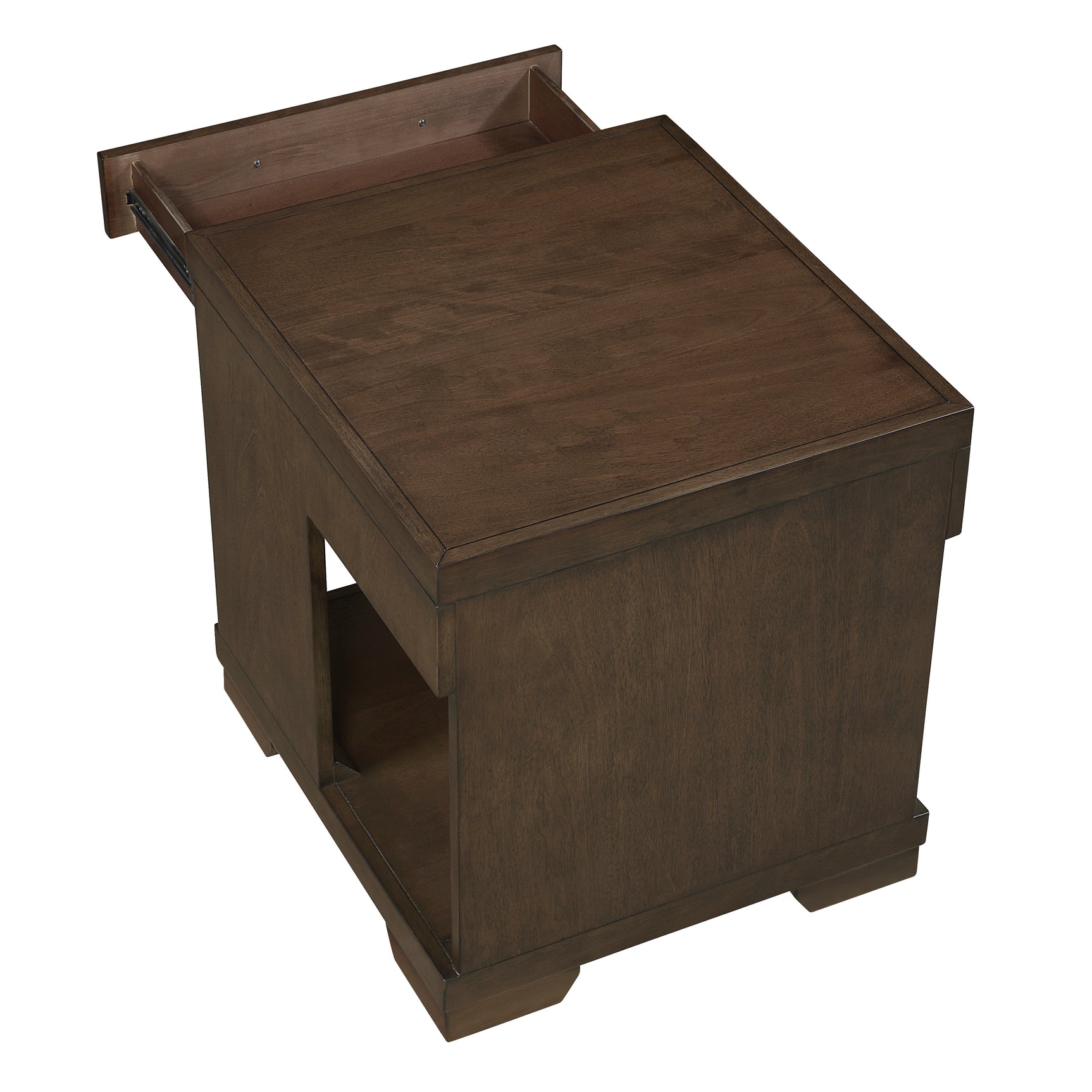 Duncan Espresso End Table - Ornate Home