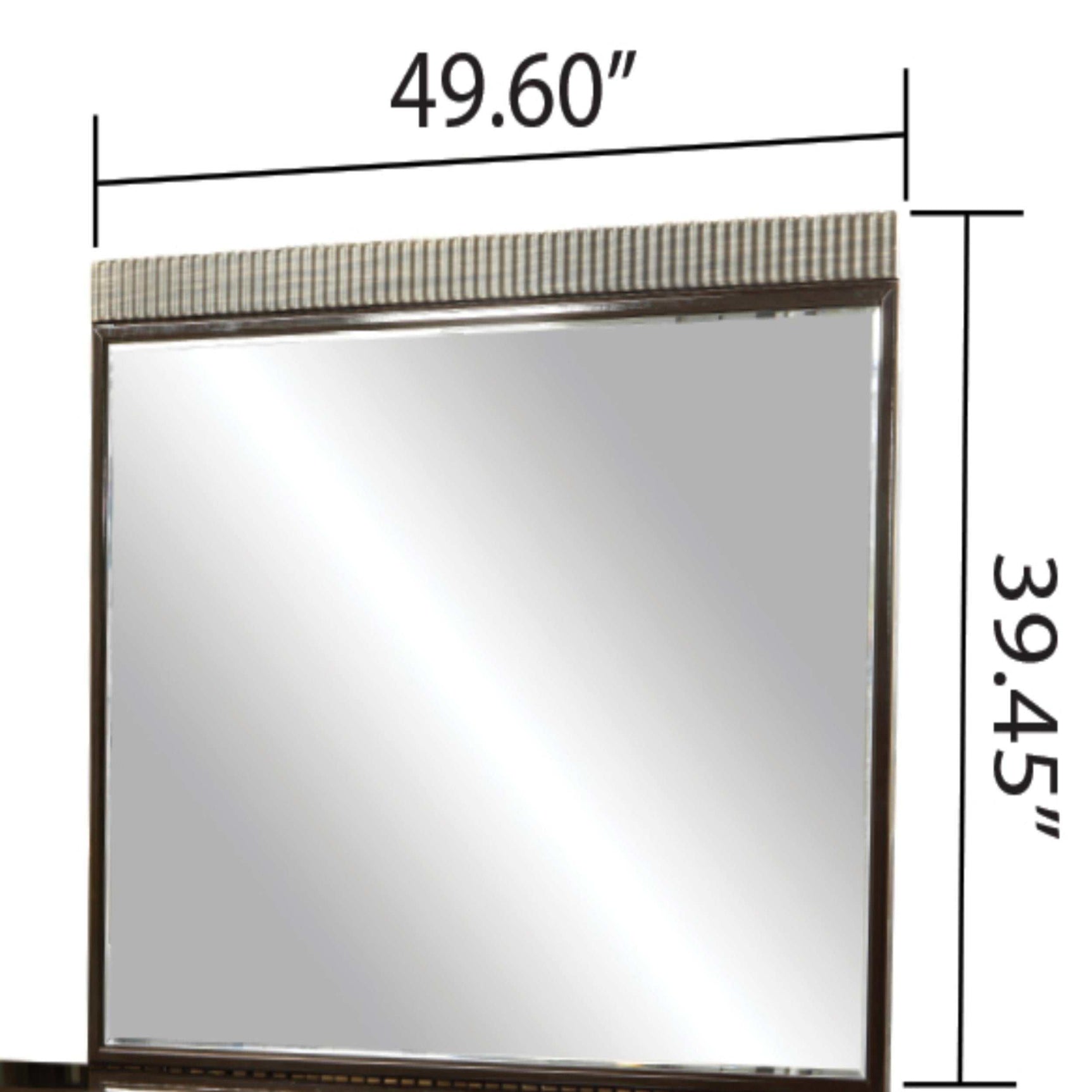 Dunhill Brown Bedroom Mirror - Ornate Home