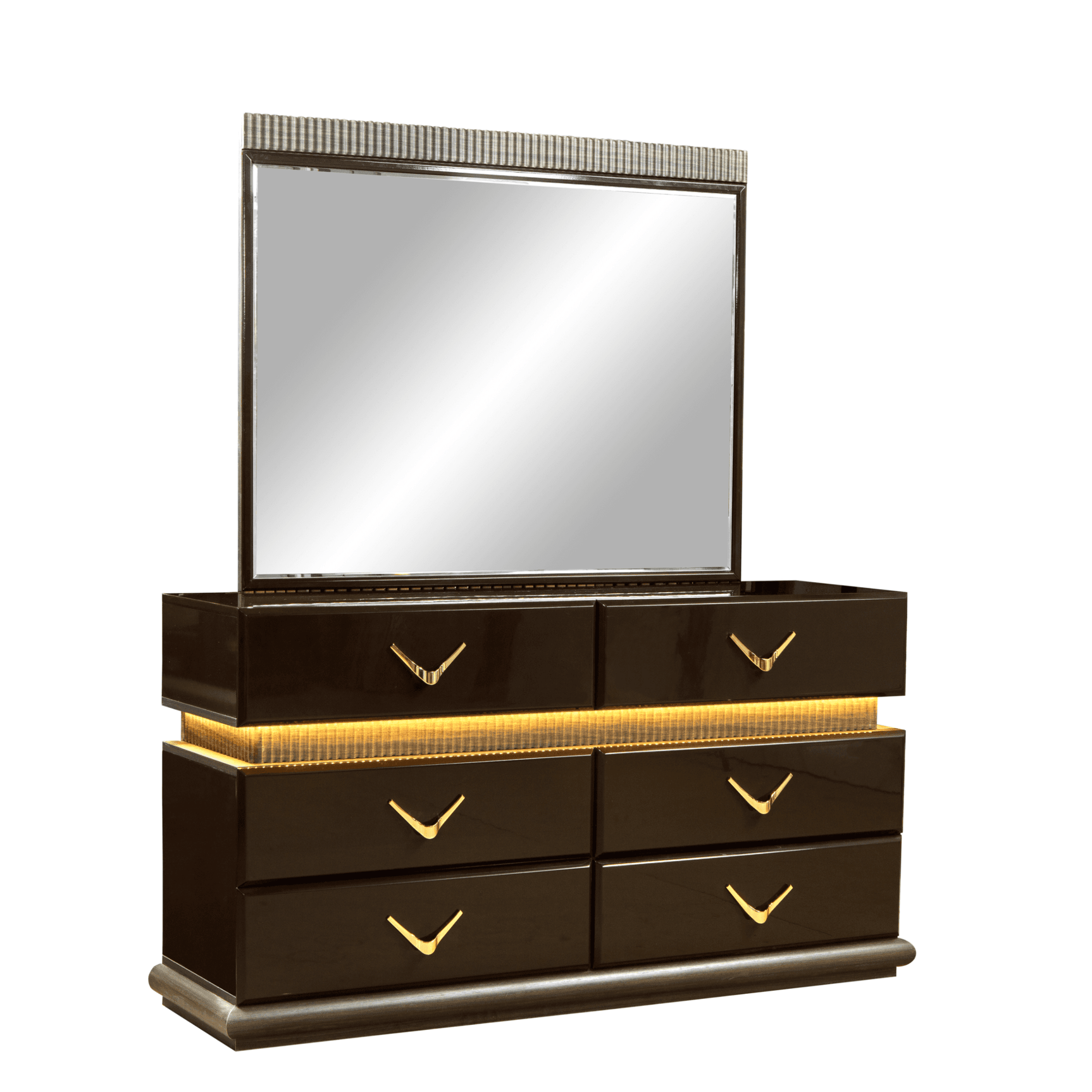 Dunhill Brown Dresser - Ornate Home
