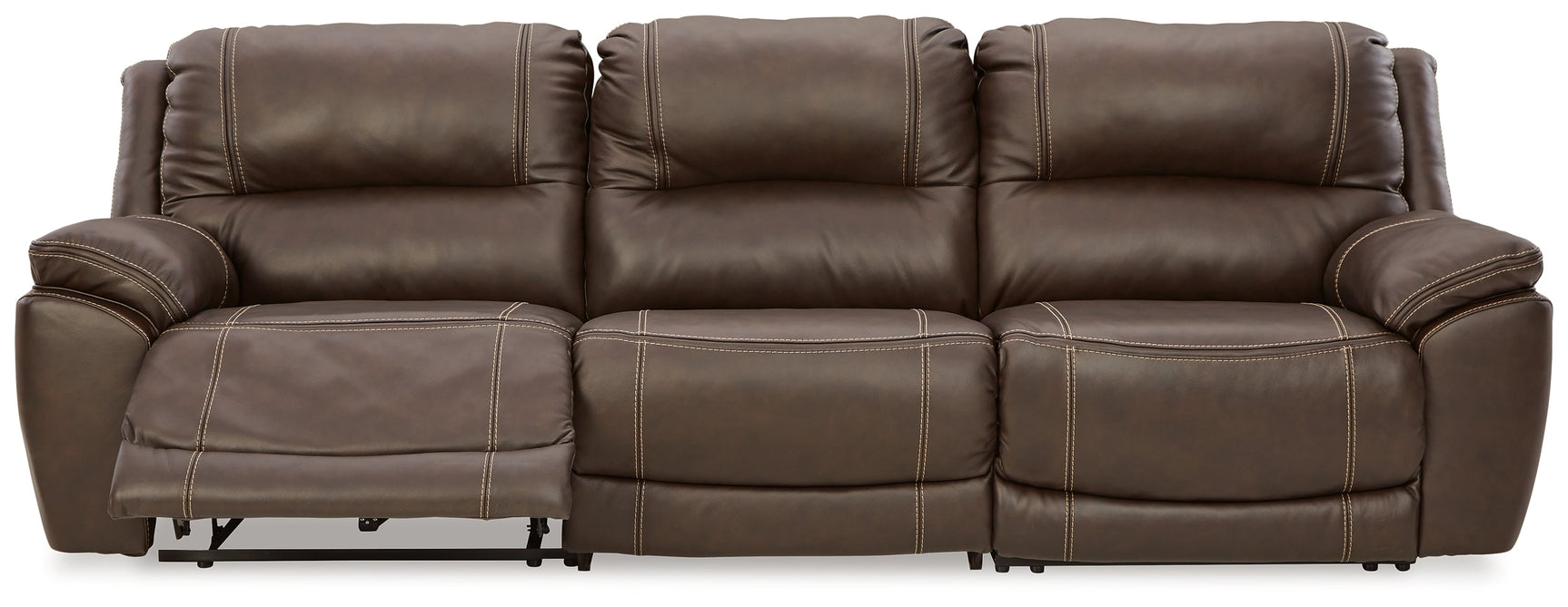 Dunleith Chocolate 3-Piece Power Reclining Sofa (Online Special Price) - Ornate Home