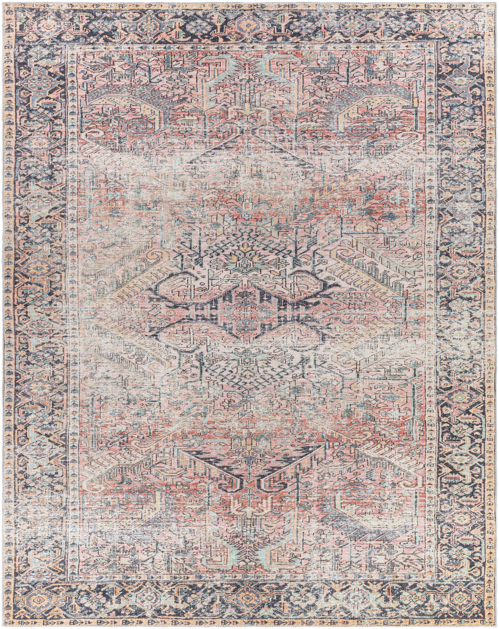 Dunsha Boutique Washable Area Rug - Clearance - Ornate Home