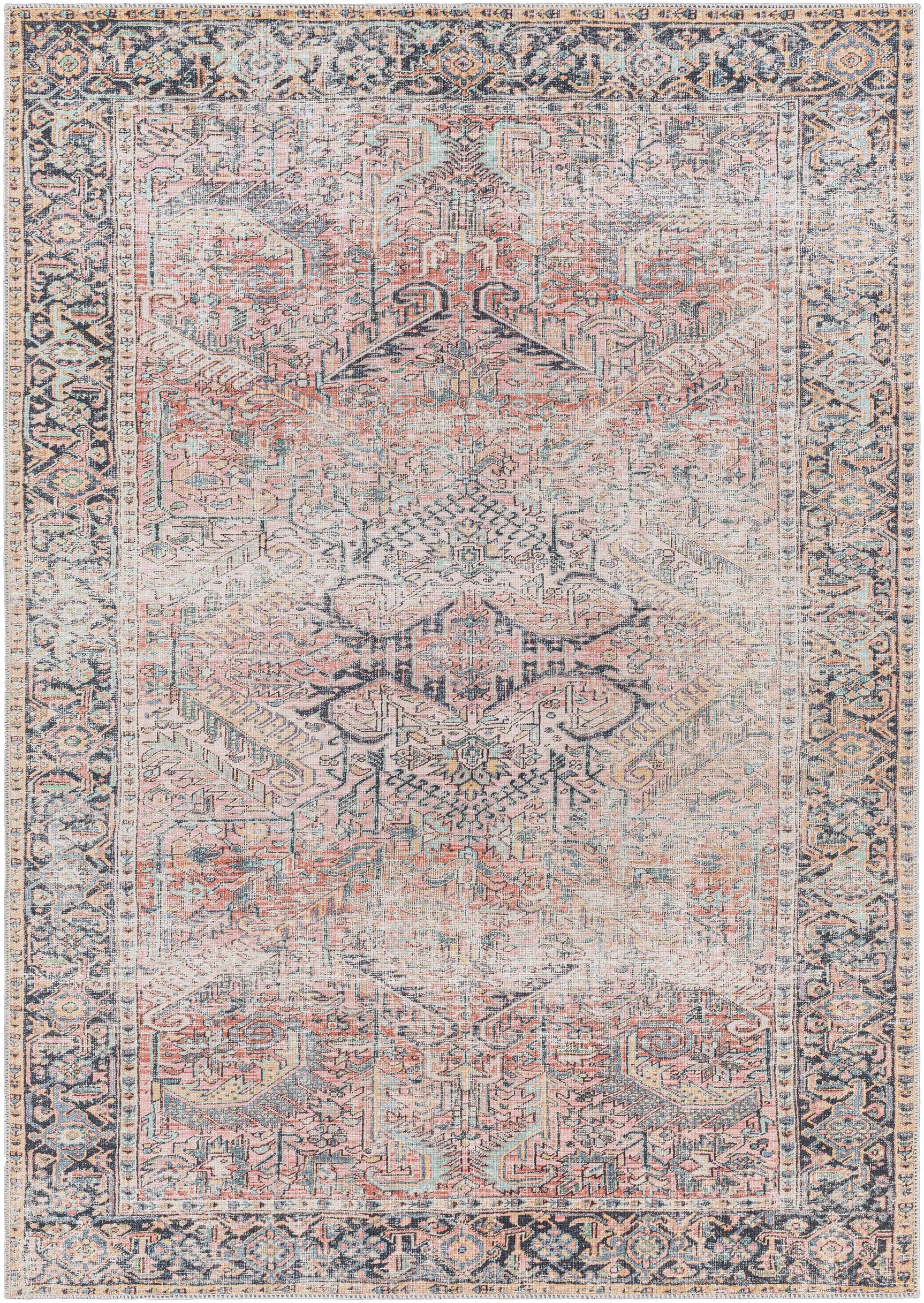 Dunsha Boutique Washable Area Rug - Clearance - Ornate Home