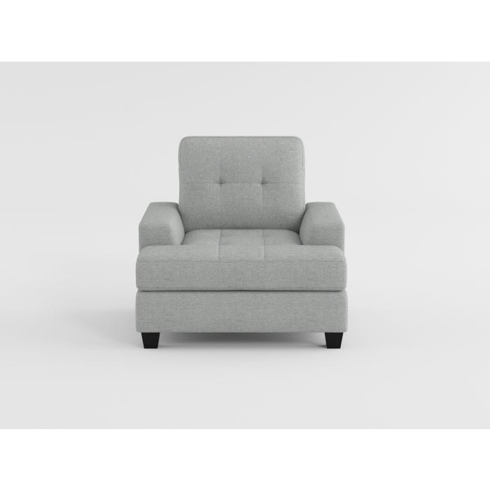 Dunstan Dark Gray Chair - Ornate Home