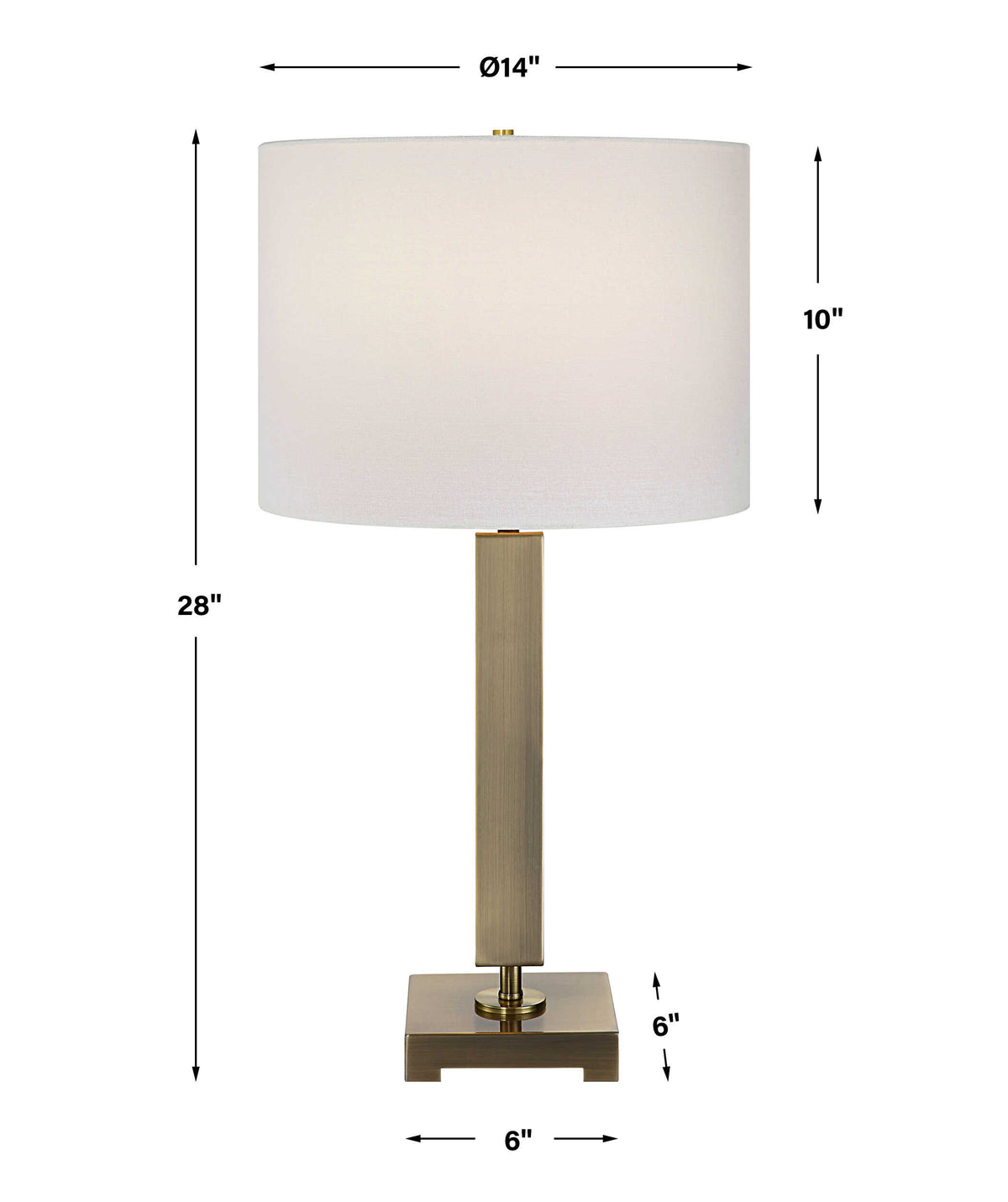 Duomo Brass Table Lamp - Ornate Home