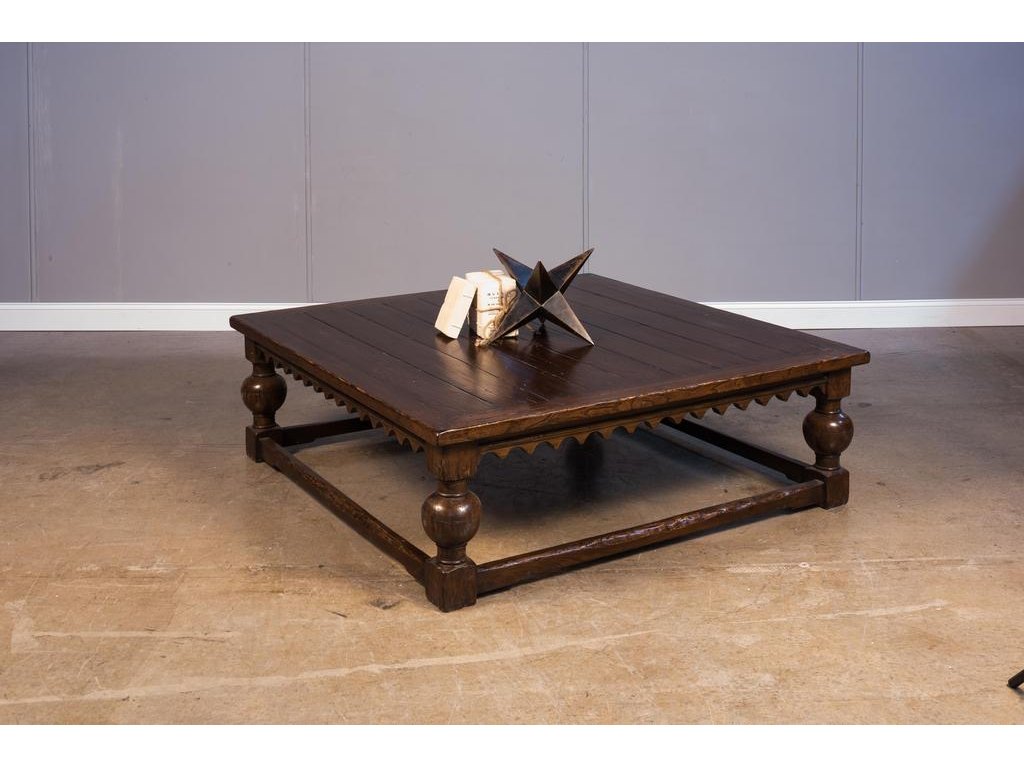 Durand Brown Coffee Table - Ornate Home