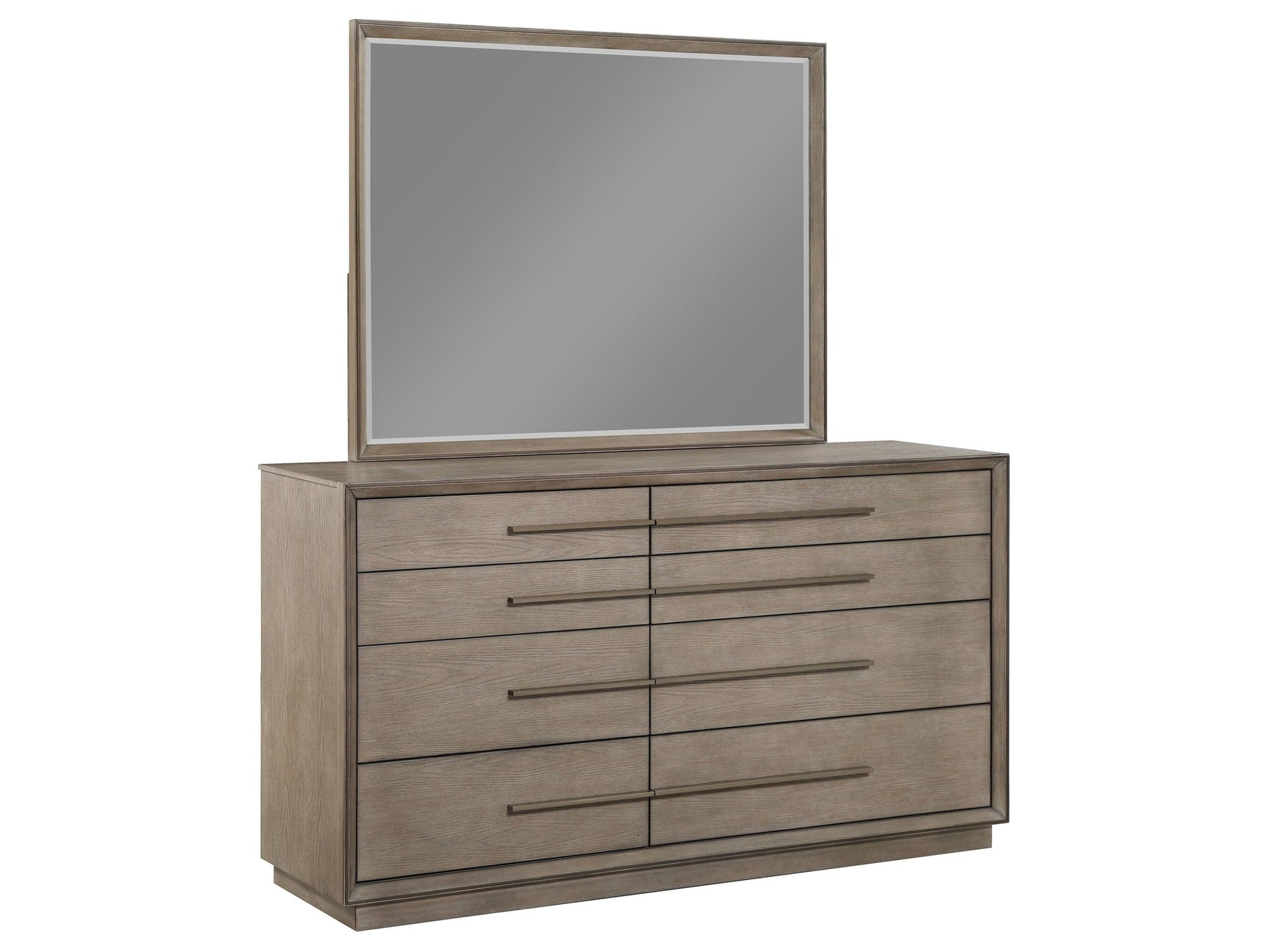 Durango Washed Oak Dresser and Mirror - Ornate Home