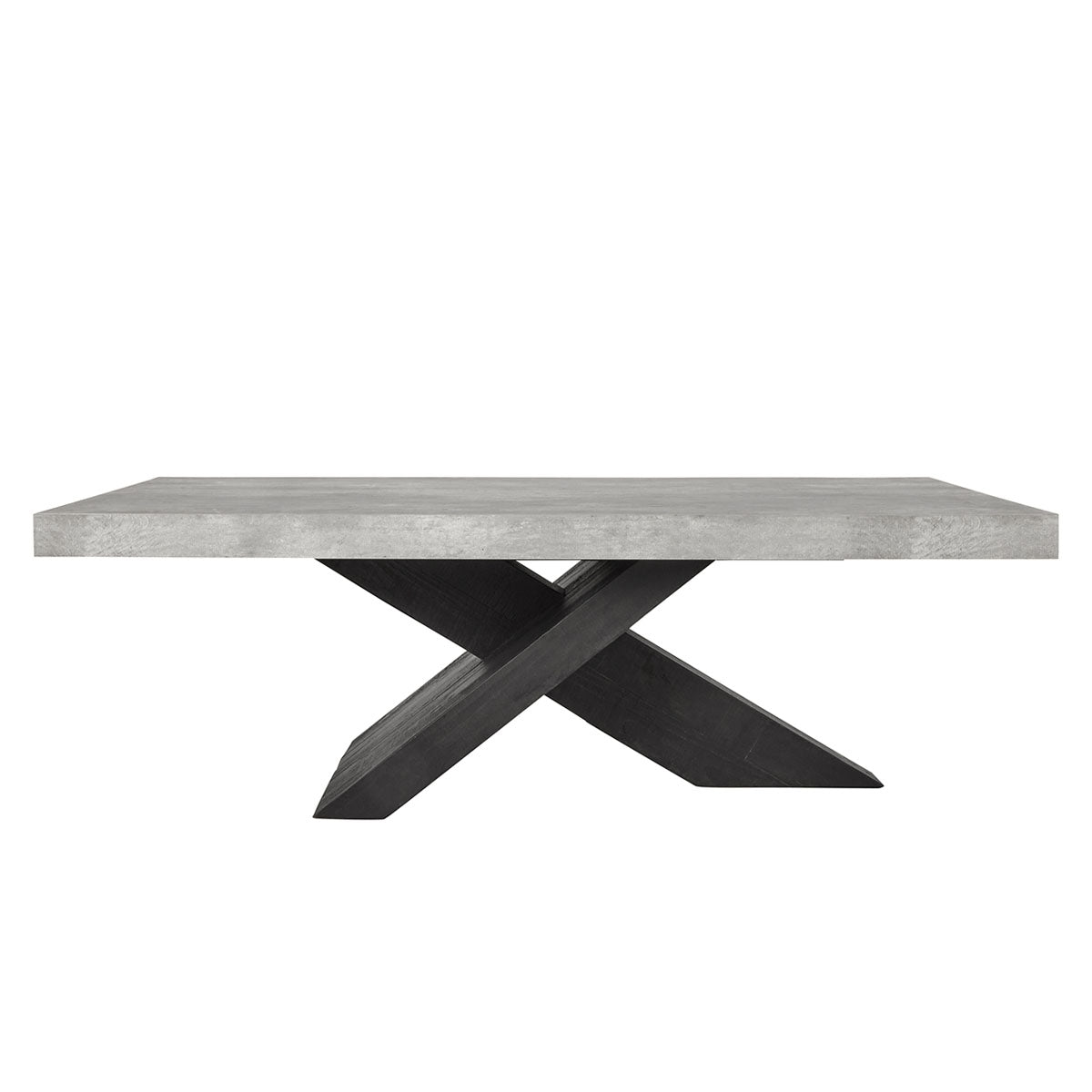 Durant Black/Antique Gray Coffee Table - Ornate Home